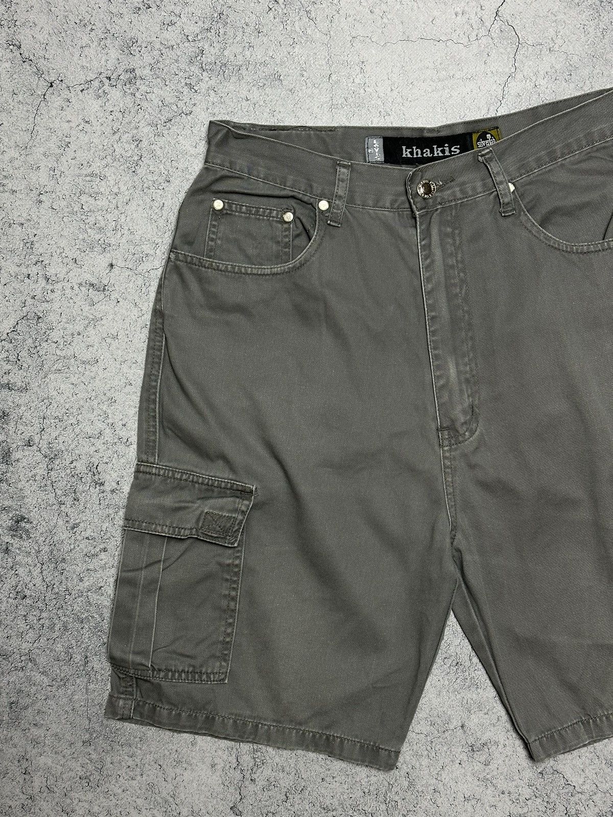 Levi's Vintage Levi’s Silver Tab Khakis Baggy Cargo Shorts Size US 30 / EU 46 - 2 Thumbnail