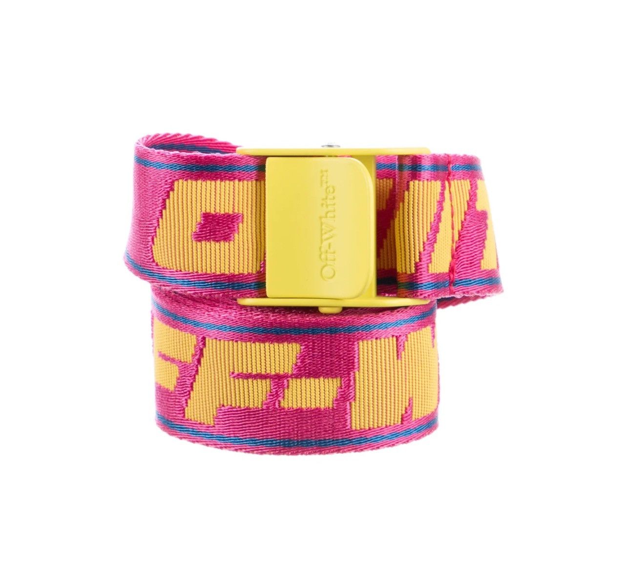 Off-White Off-White Mini Industrial Belt Fuscia Yellow! Size ONE SIZE - 1 Thumbnail