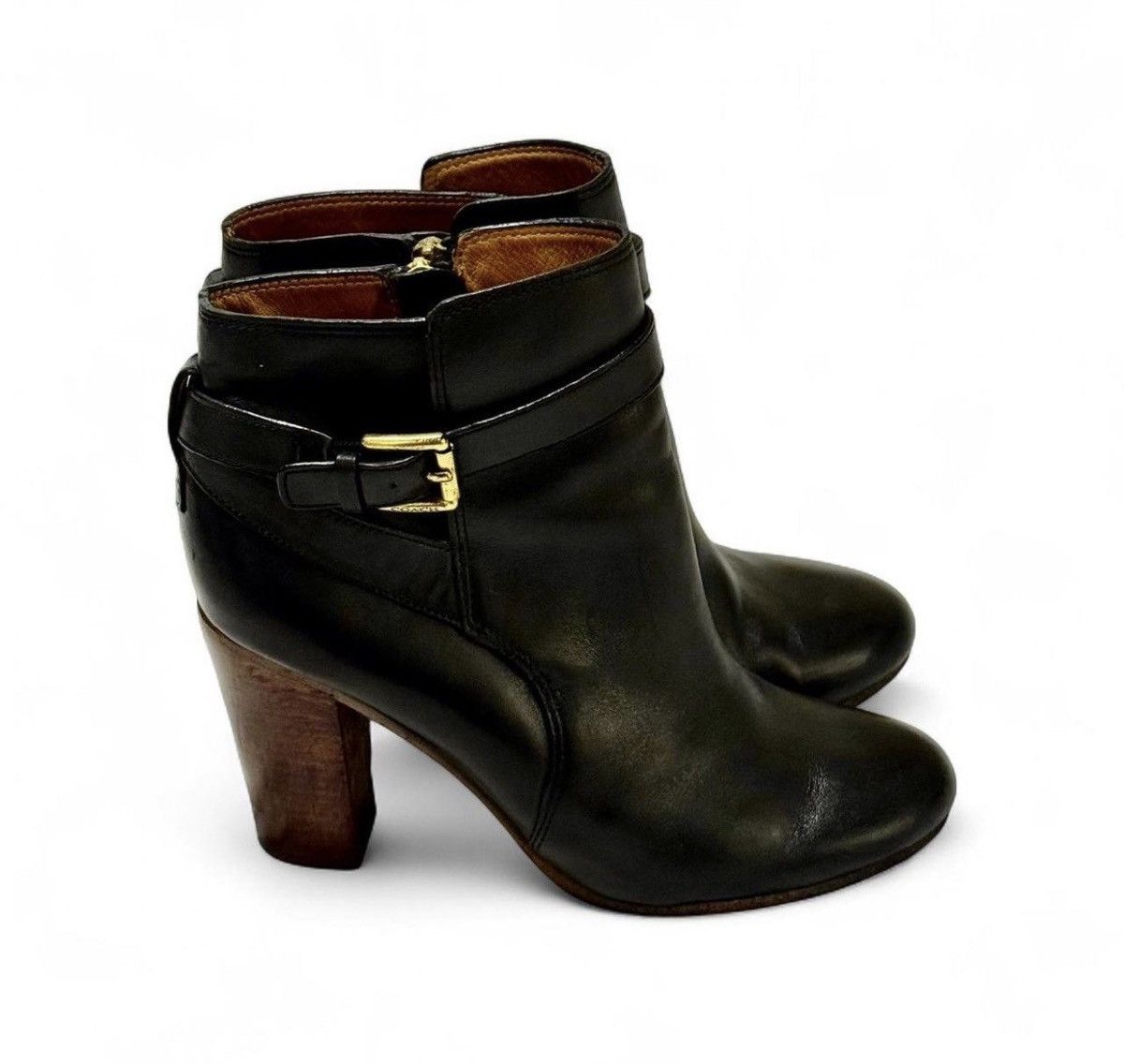 Coach $285 - COACH Tulah Leather Ankle Boots | Size: 8.5 Size US 8.5 / IT 38.5 - 4 Thumbnail