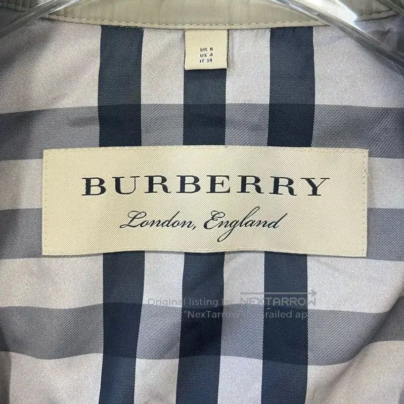 Burberry Burberry Khaki Women's Trench Coat S Size. Size S / US 4 / IT 40 - 4 Thumbnail