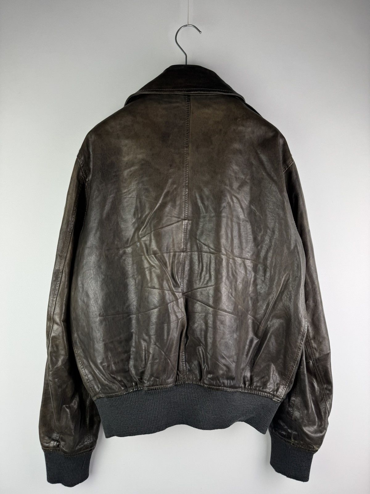 Other Vintage Blauer USA Leather Police Jacket Motorcycle 🇺🇸 Size US S / EU 44-46 / 1 - 6 Thumbnail