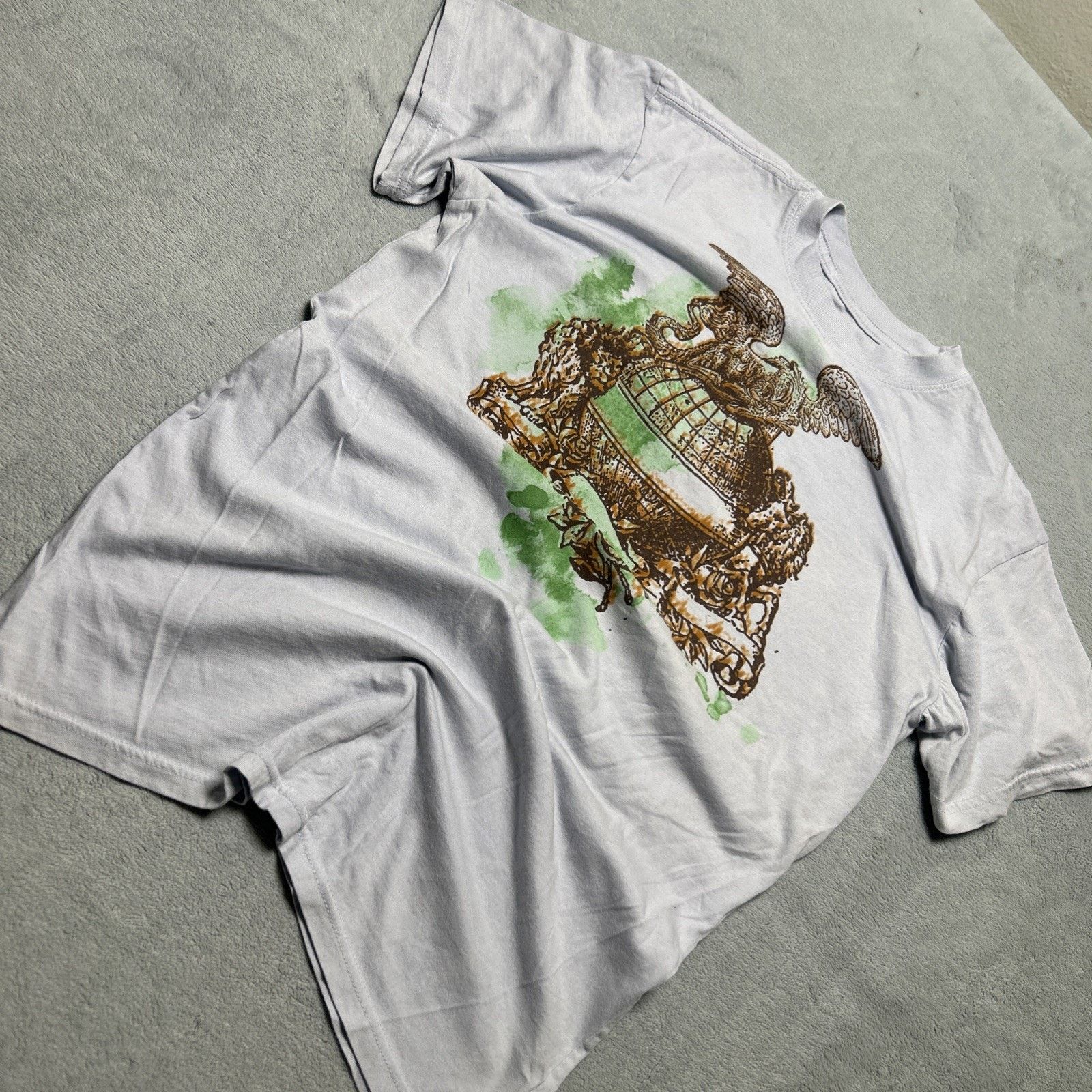 Gap Eagle Globe Leaf AOP GAP Shirt Mens Small Affliction Army Size US S / EU 44-46 / 1 - 6 Thumbnail