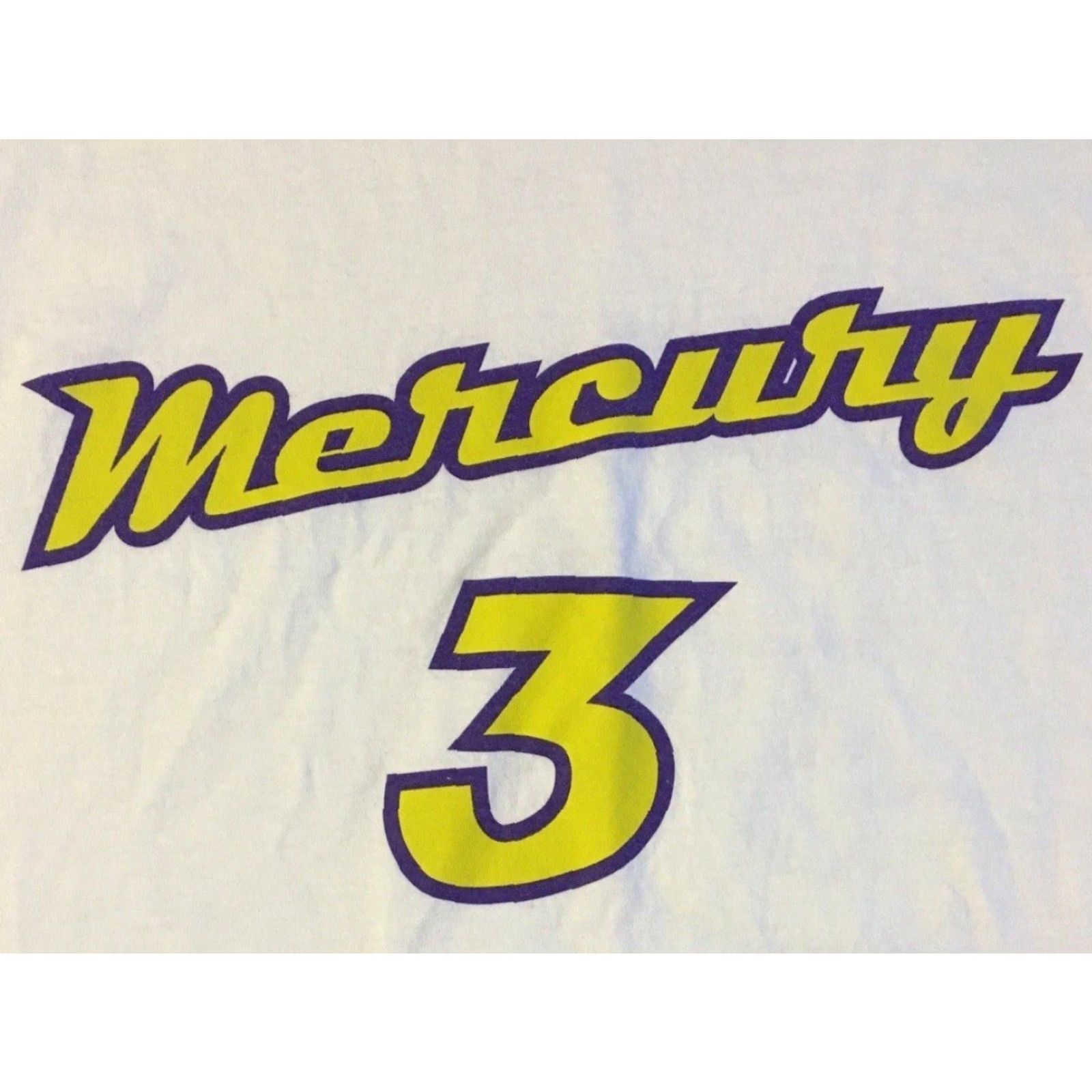 Vintage VINTAGE Phoenix Mercury Faded Anti Smoking Shirt XL White Sun Grunge 90s Men T-Shirt Size US XL / EU 56 / 4 - 3 Thumbnail