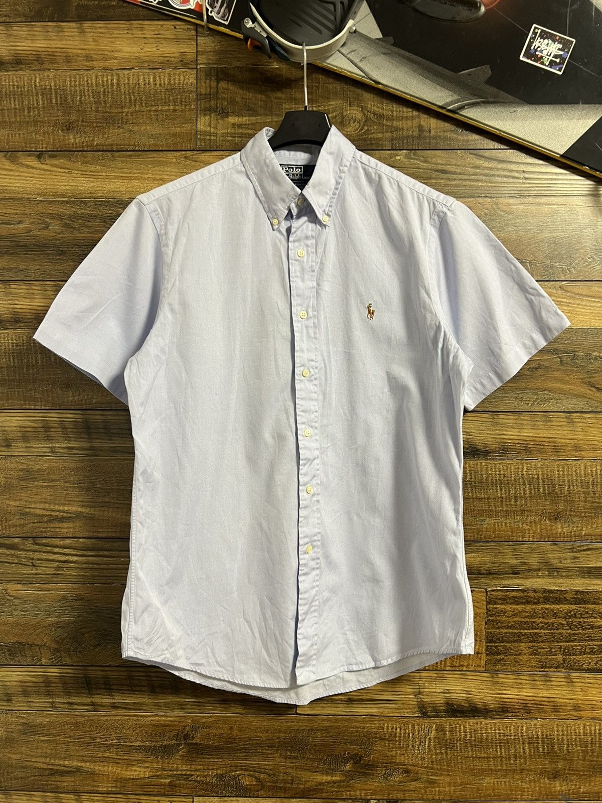 Ralph Lauren POLO RALPH LAUREN Vintege Short Sleeved Shirt T-shirt Oxford Size US L / EU 52-54 / 3 - 2 Thumbnail