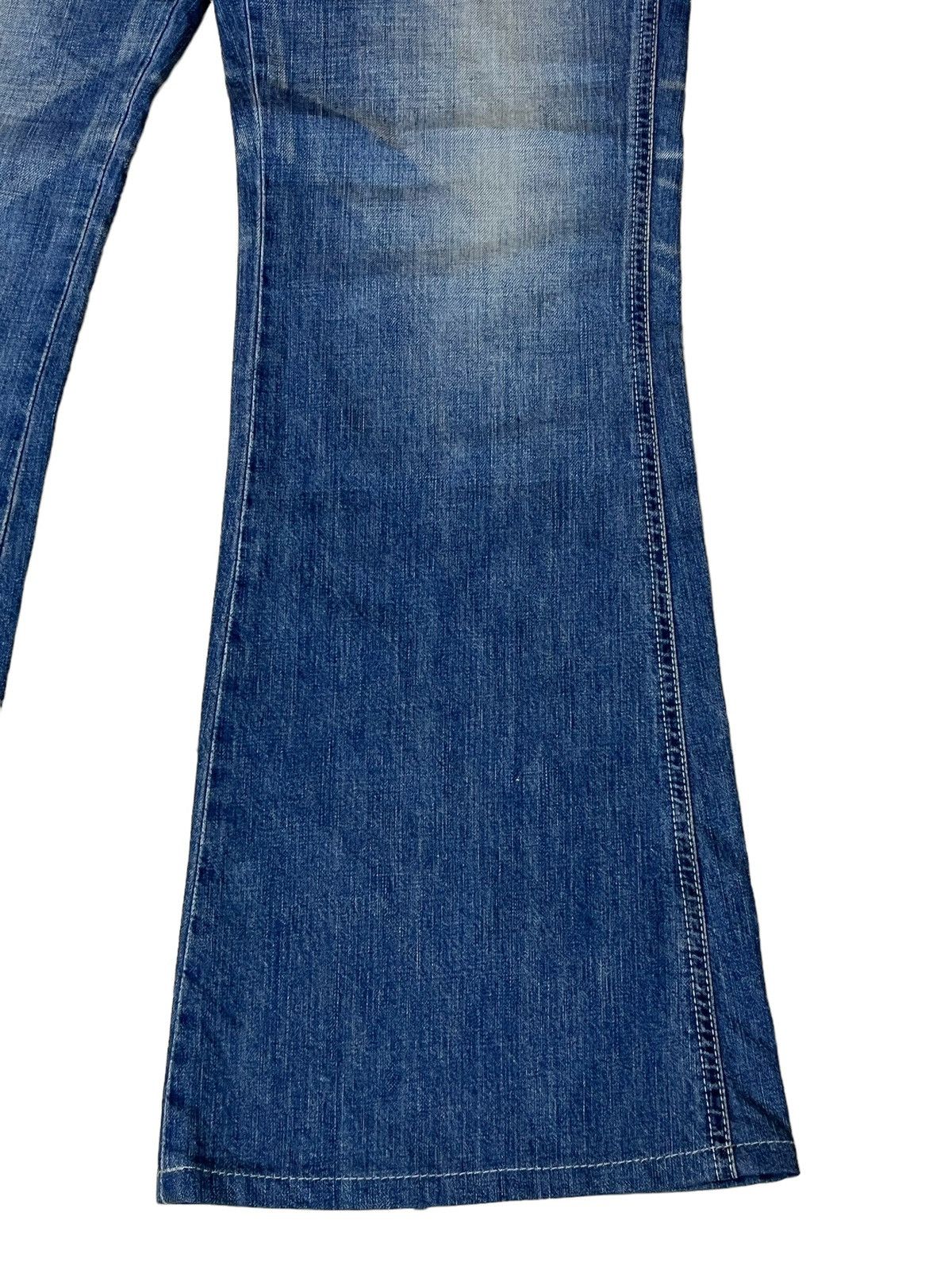Edwin FLARE🔥EDWIN REBEL VINTAGE BUSHPANT LOW RISE FLARED JEANS Size US 34 / EU 50 - 5 Thumbnail