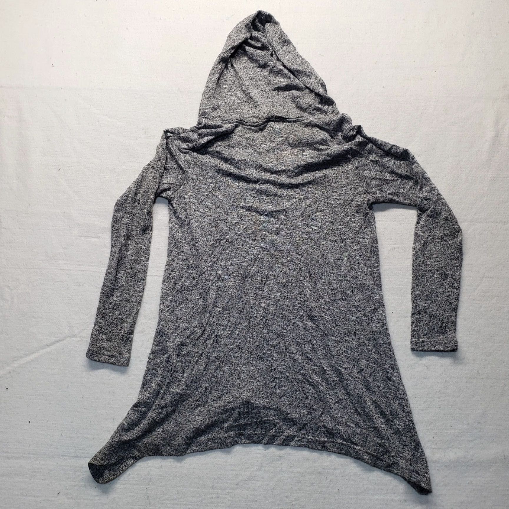 Vintage rue21 V Solid Gray Neck Long Sweater Long Sleeve Rayon Adult Women's M Medium Cardigan Size M / US 6-8 / IT 42-44 - 7 Thumbnail