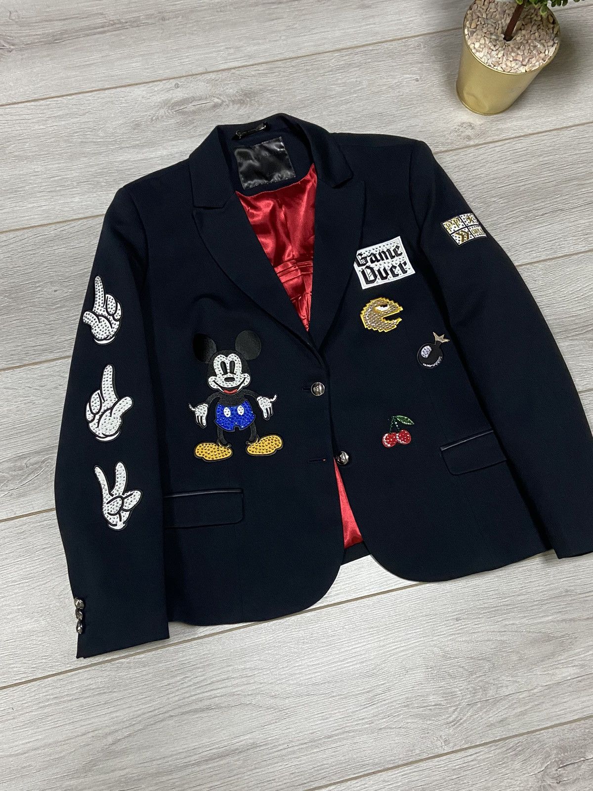 Philipp Plein Philipp Plein blazer Mickey Mouse game over Size XL / US 12-14 / IT 48-50 - 7 Thumbnail