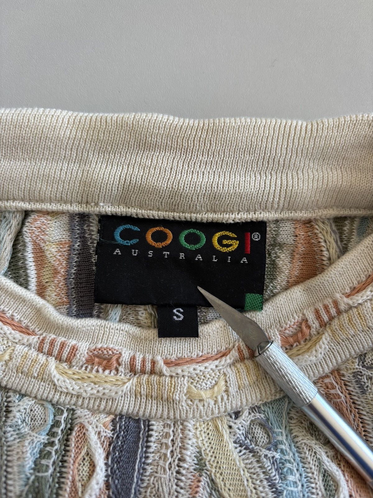 Coogi Coogi Vintage Pastel 3D Knit Sweater Women’s S 100% cotton Size S / US 4 / IT 40 - 9 Thumbnail