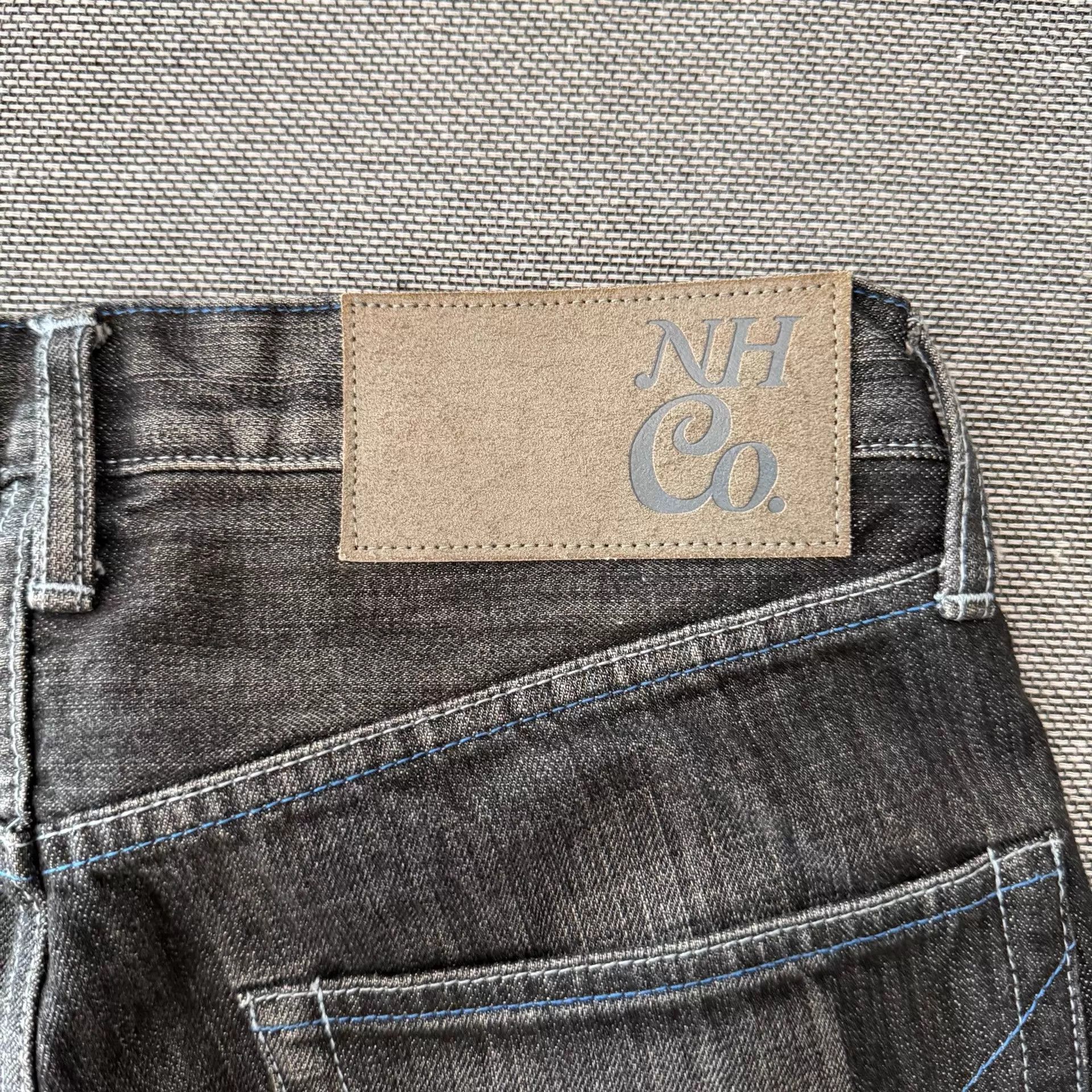 Neighborhood Neighborhood 14AW Slim Straight Black Distressed Denim Size US 32 / EU 48 - 4 Thumbnail