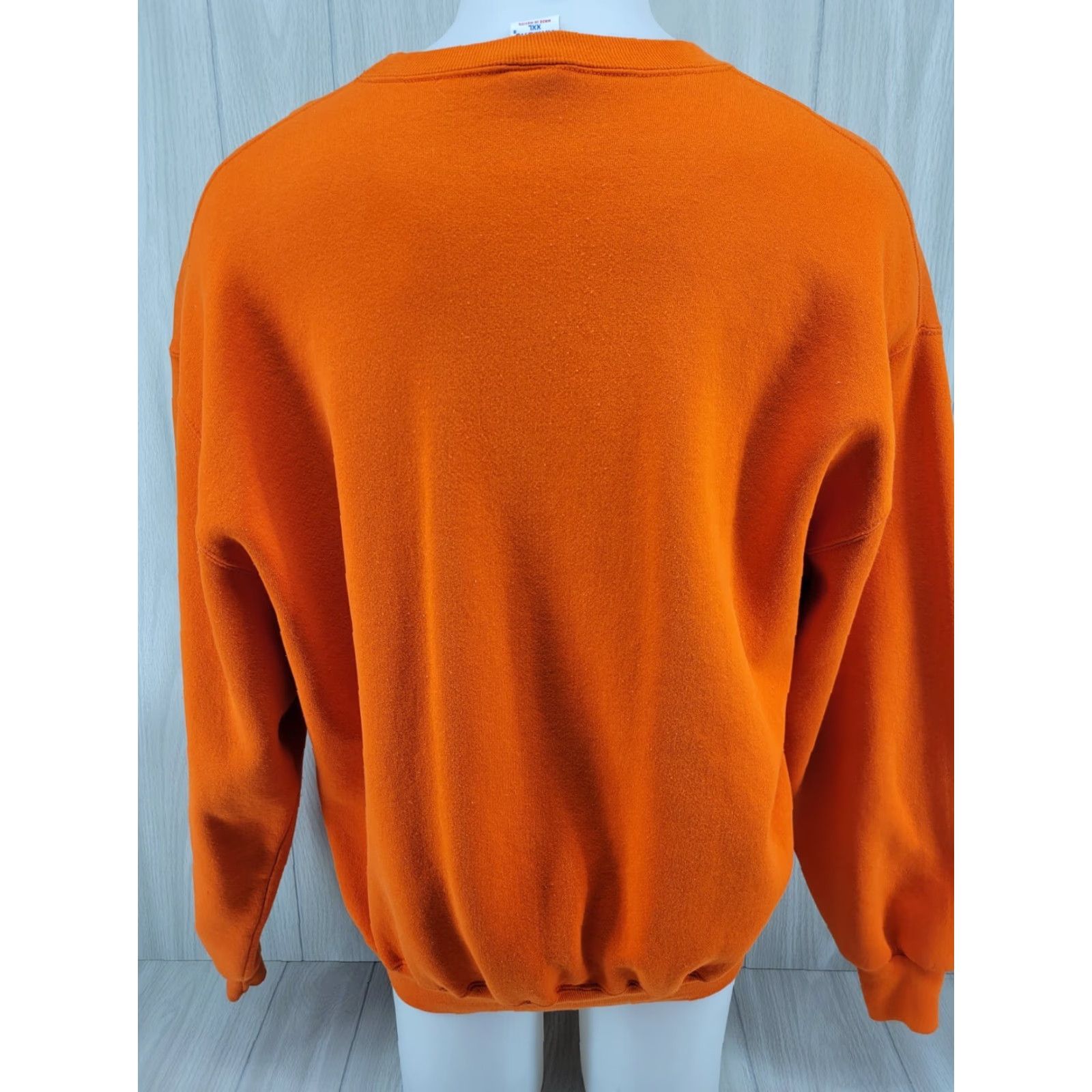 Russell Athletic VINTAGE Russell Athletic Orange Crewneck Sweatshirt Adult XL Tiger 90s College Football Size US XL / EU 56 / 4 - 7 Thumbnail