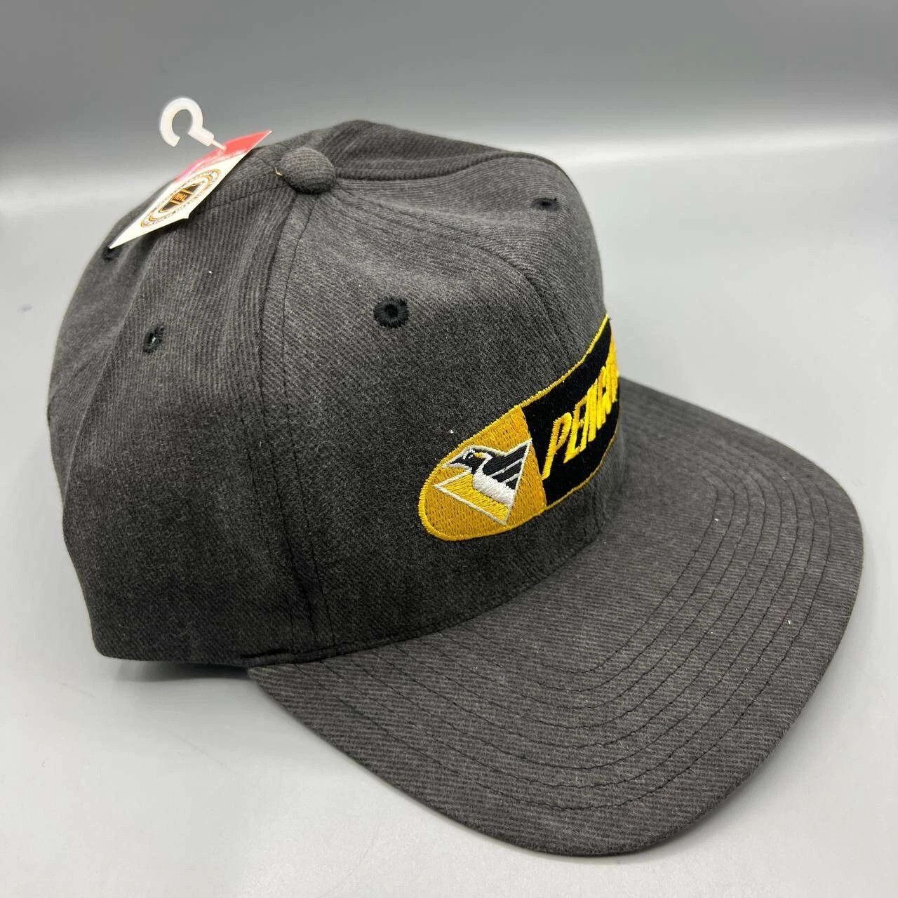 Twins Enterprise Inc. × Vintage Pittsburgh Penguins Hat Men Twins Enterprise NHL Strap Back Size ONE SIZE - 7 Thumbnail
