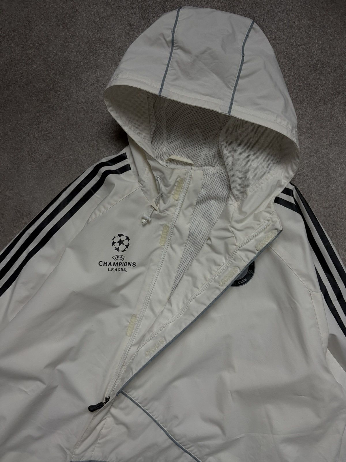Adidas Rare Vintage Chelsea FC 09/10 UCL Stadium Jacket - Adidas Size US XL / EU 56 / 4 - 8 Thumbnail