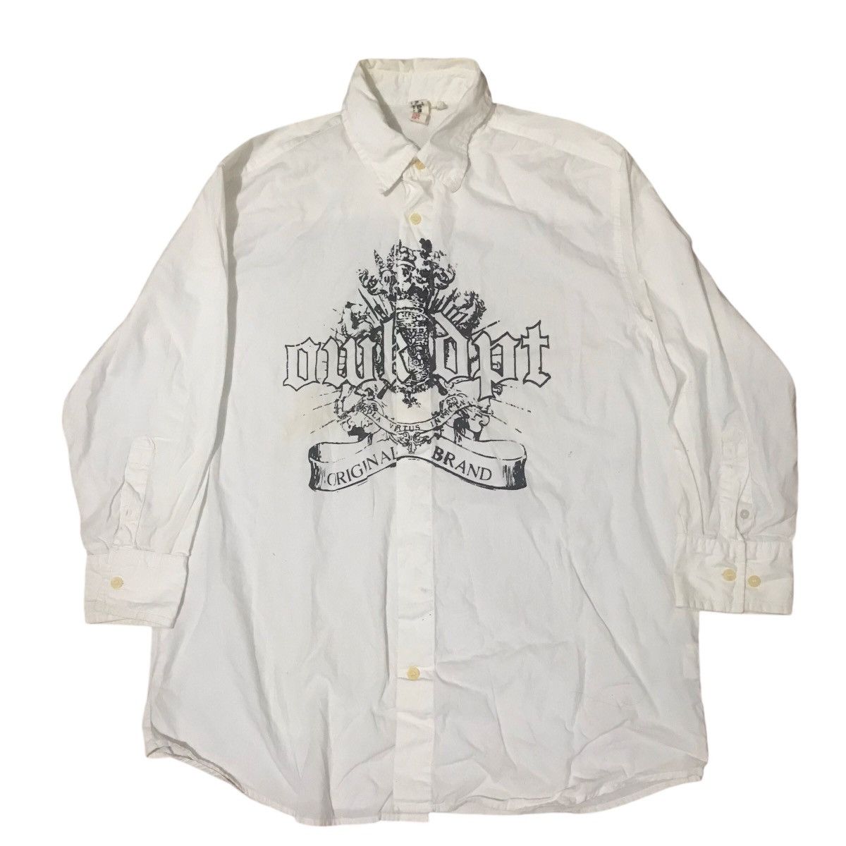 If Six Was Nine J.baner japanese brand y2k shirt button up Size US M / EU 48-50 / 2 - 1 Thumbnail