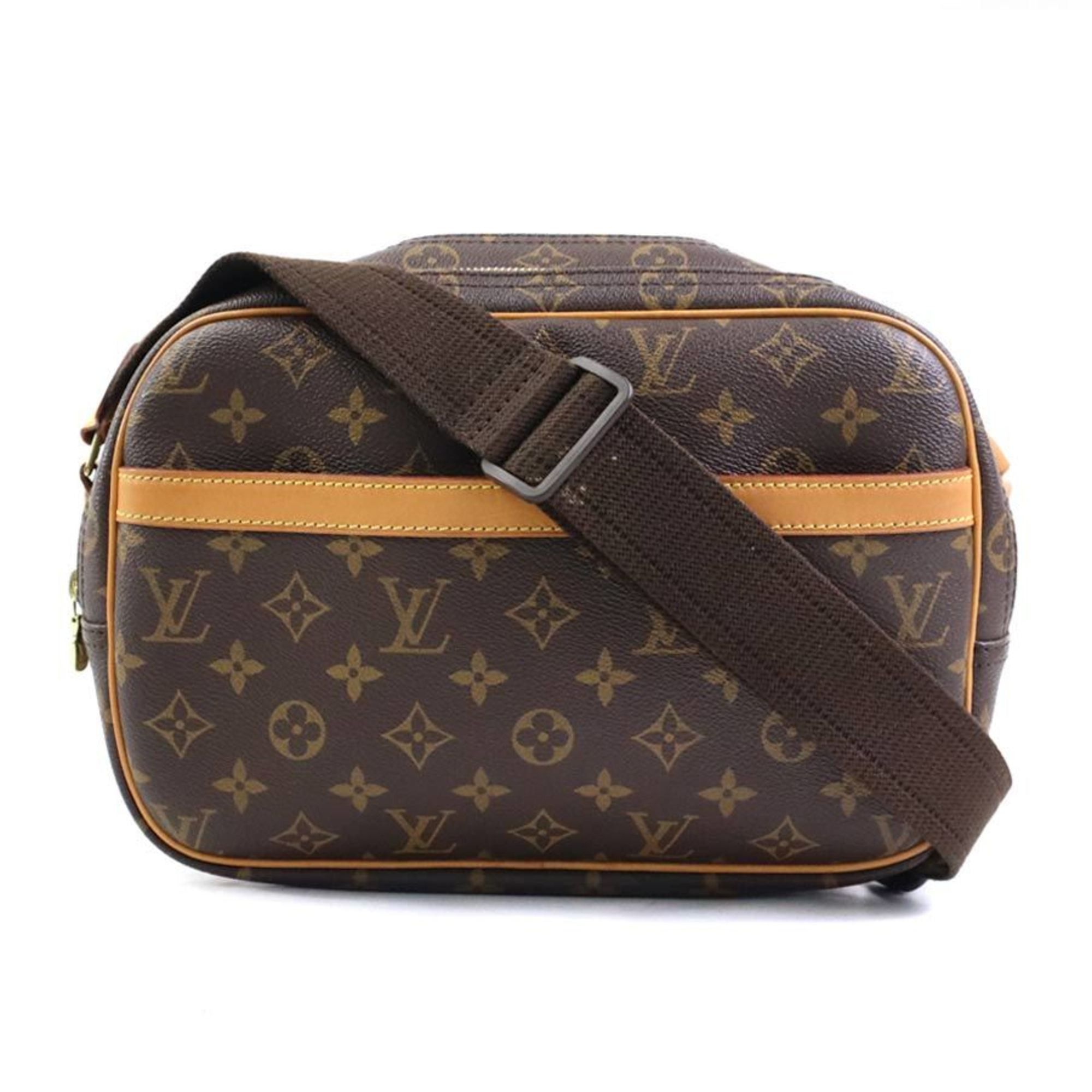 Louis Vuitton Louis Vuitton Shoulder Bag Monogram Reporter PM Canvas Brown Men's Women's M45254 90083g Size ONE SIZE - 1 Thumbnail