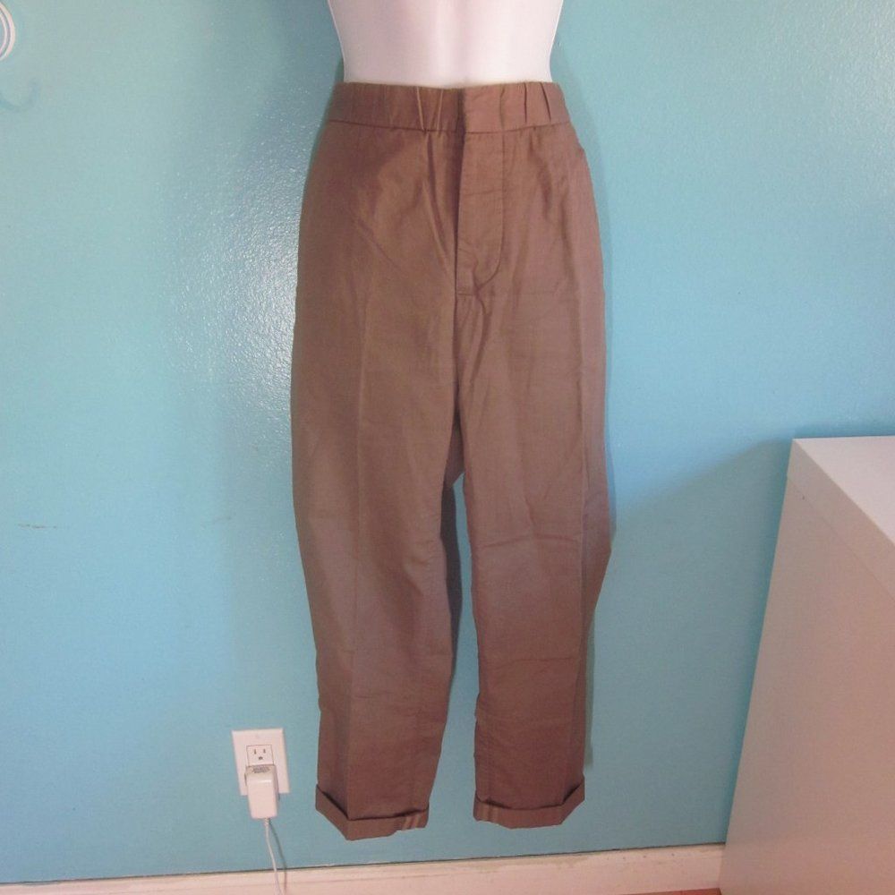Marni Marni for H&M Cotton Crop Pants Fits Womens 10 Size 32" / US 10 / IT 46 - 6 Thumbnail