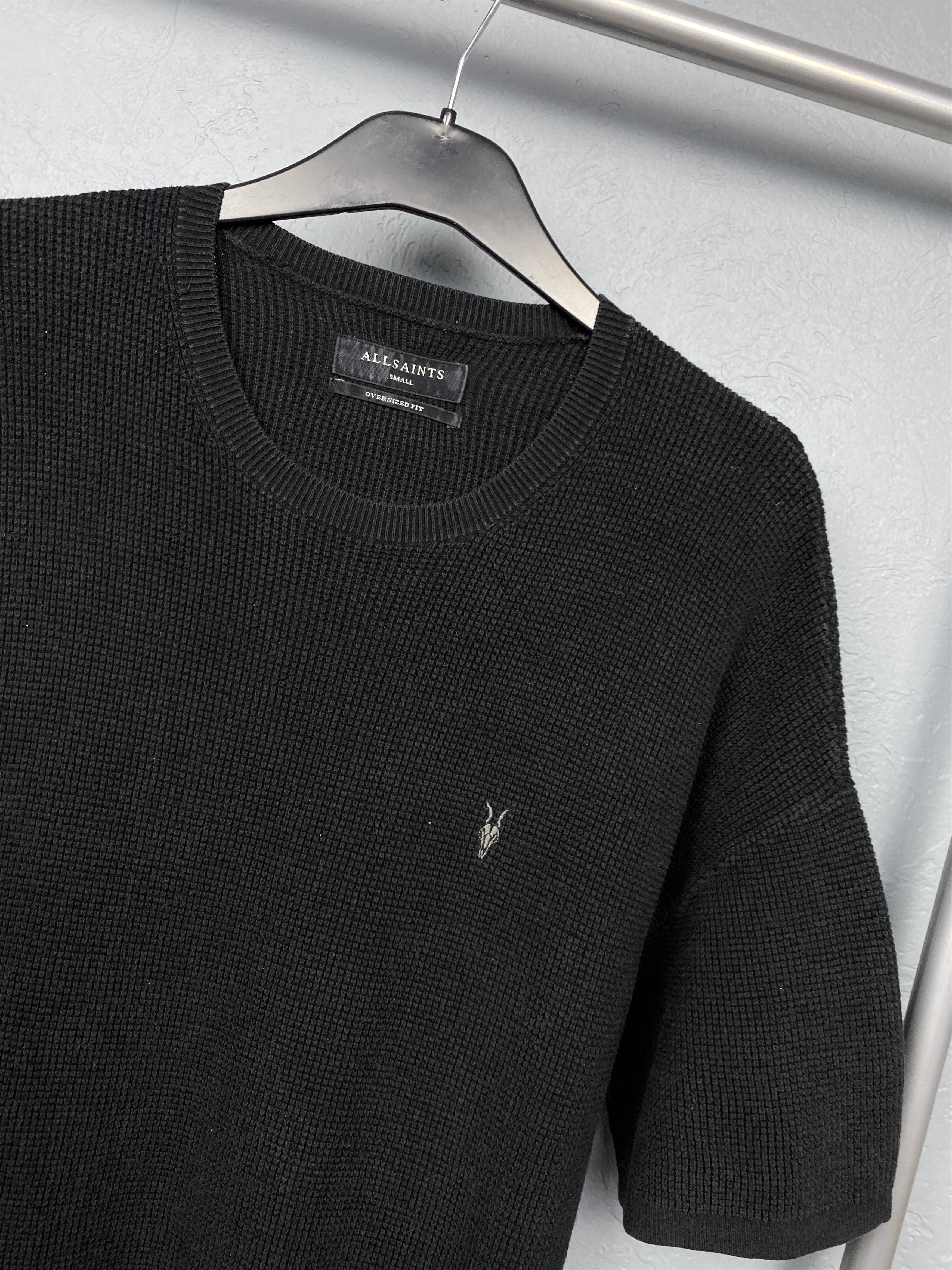 Allsaints Allsaints Vintage Mens Oversized Trias Crew Neck T-Shirt Size US S / EU 44-46 / 1 - 2 Thumbnail