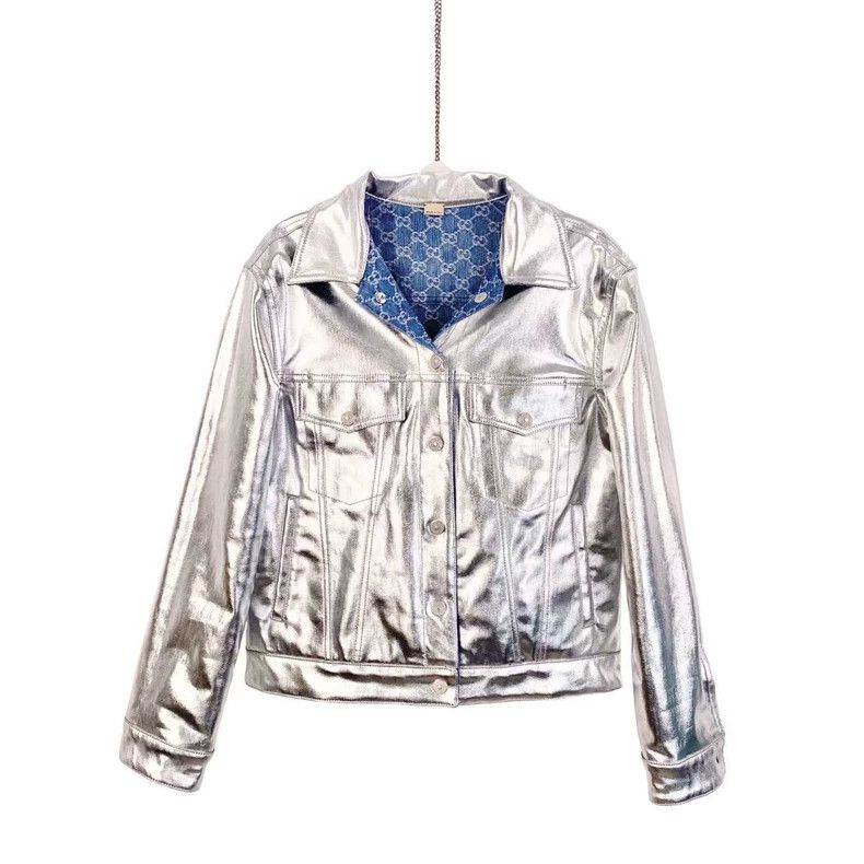 Gucci Gucci Blue old flower double-sided denim jacket Size XS / US 0-2 / IT 36-38 - 4 Thumbnail