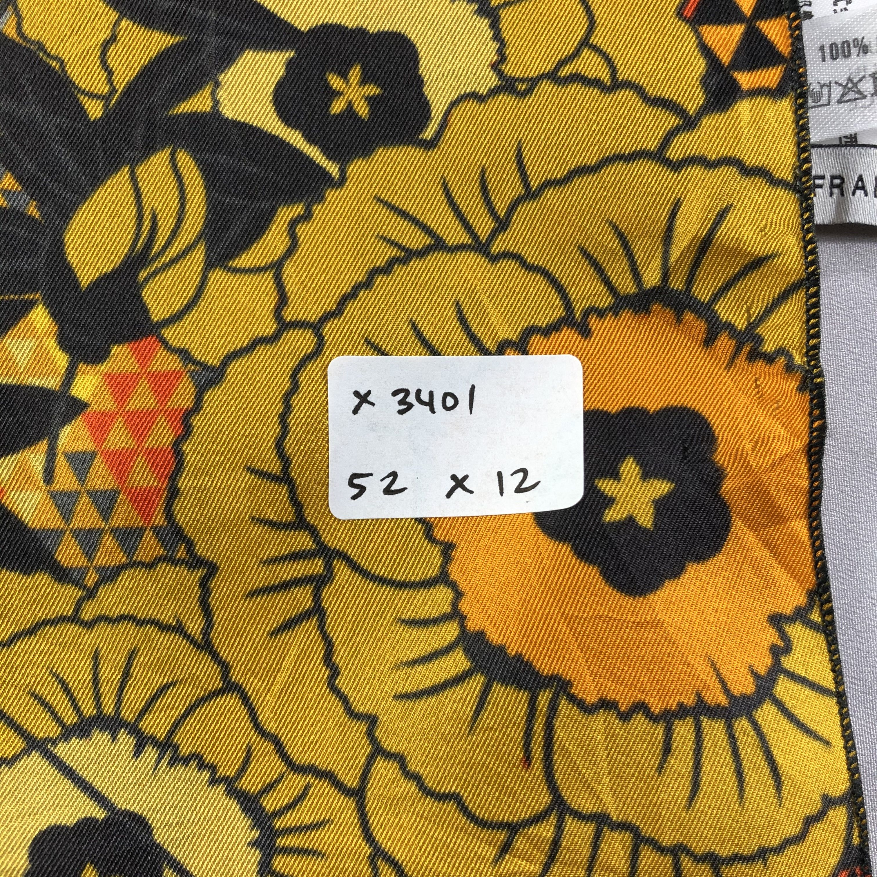 Vintage Vintage Silk Scarf Size ONE SIZE - 8 Thumbnail