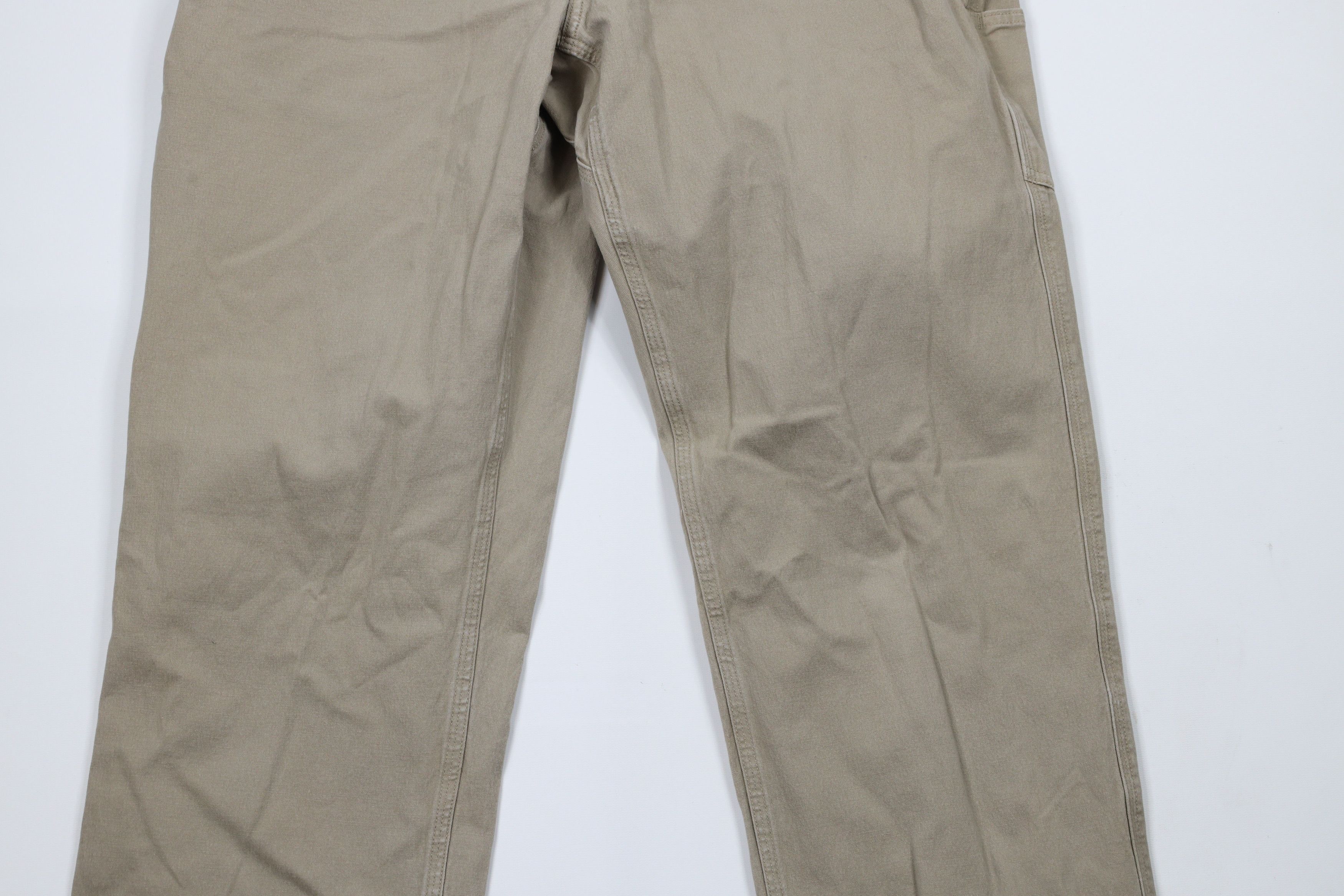 Duluth Trading Company × Vintage Duluth Trading Co Fit Flex Fire Hose Wide Leg Dungaree Pants Size US 36 / EU 52 - 3 Thumbnail