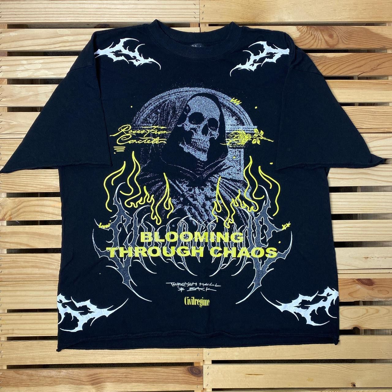 Civil Regime Civil Regime Black Streetwear Tee Size Large Size US L / EU 52-54 / 3 - 1 Thumbnail