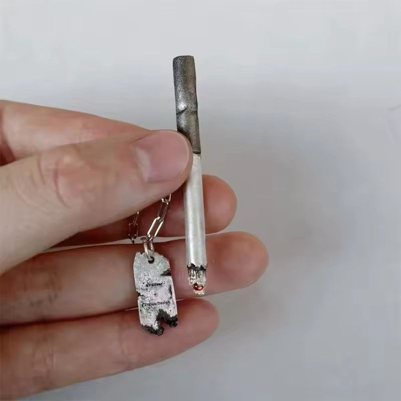 Jewelry Cool Cigarette Pendant Necklace Size ONE SIZE - 2 Thumbnail
