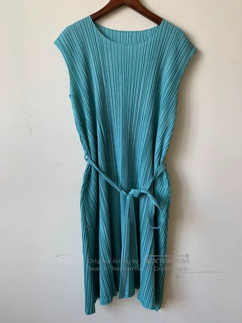 Issey Miyake Blue Dress