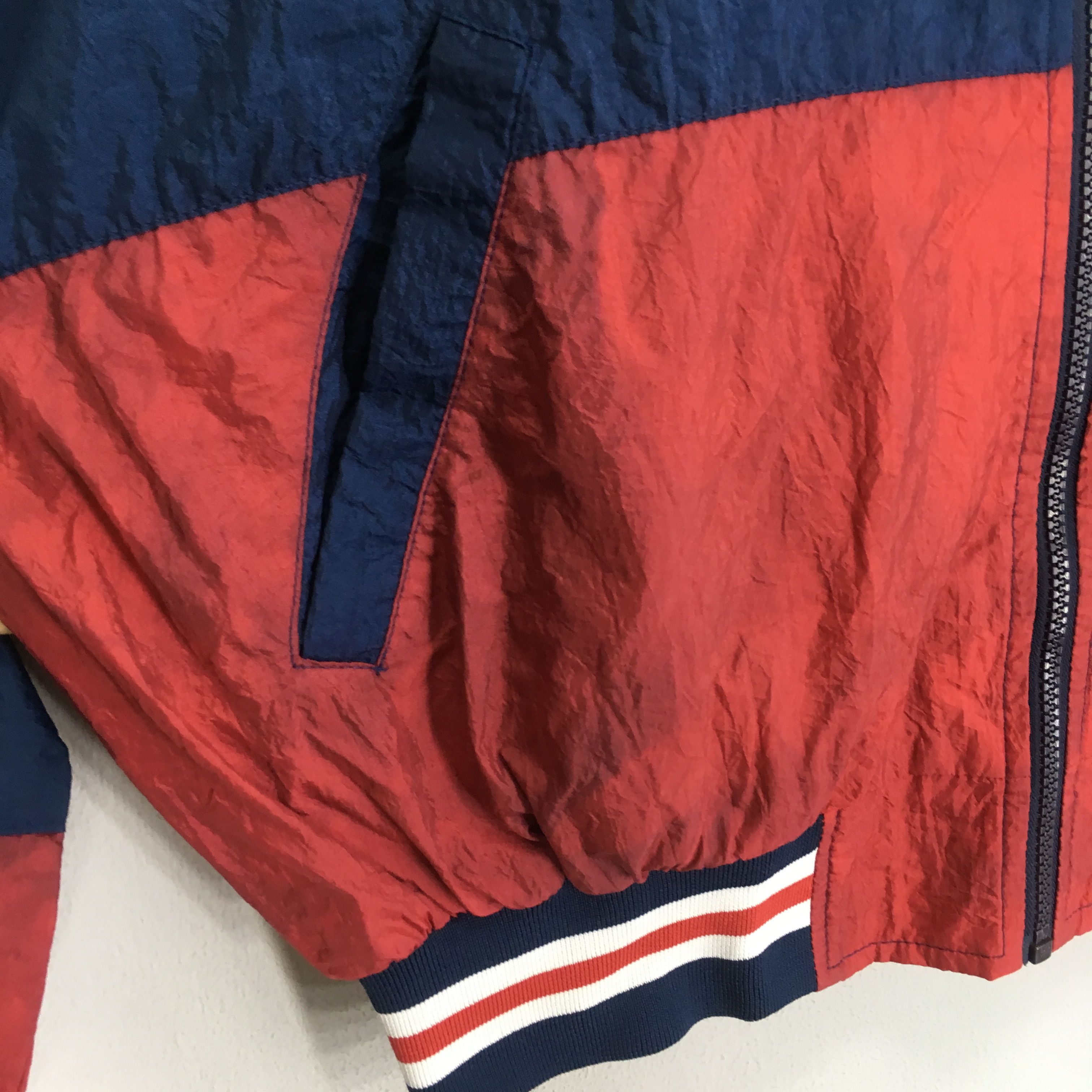 MLB Vintage 90's Atlanta Braves MLB Distressed Jacket Size US L / EU 52-54 / 3 - 9 Thumbnail