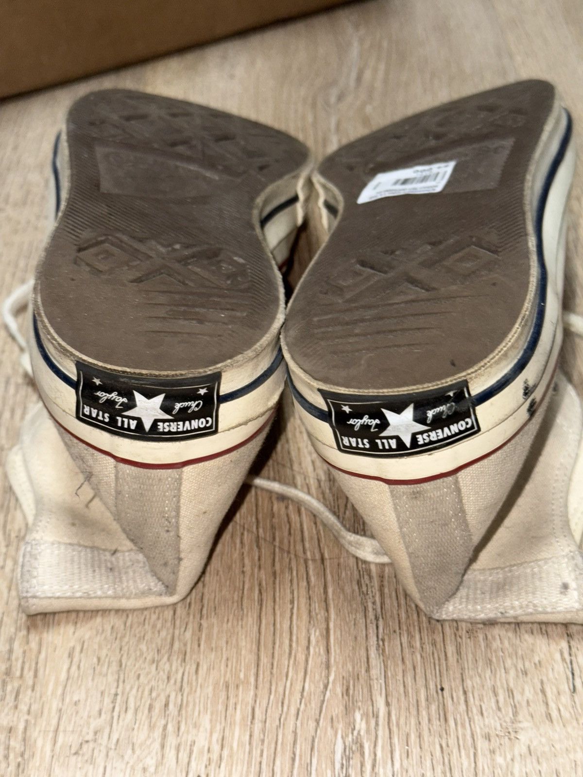 Converse Gold painted Ivory Converse Chuck 70s Size US 10.5 / EU 43-44 - 3 Thumbnail