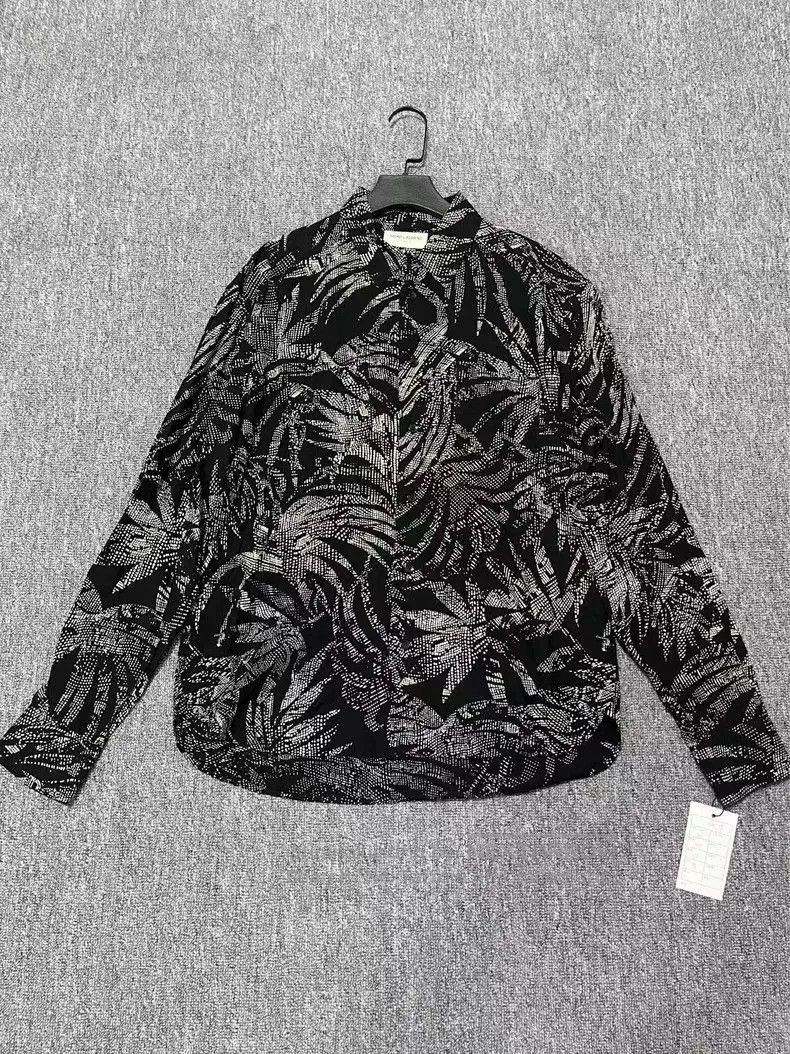 Saint Laurent Paris Saint Laurent Palm Tree Print Casual Shirt. Size US XS / EU 42 / 0 - 1 Thumbnail