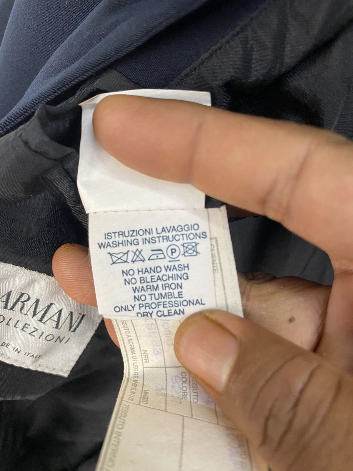 Armani Armani Collezioni Blazer Size 52R - 7 Thumbnail