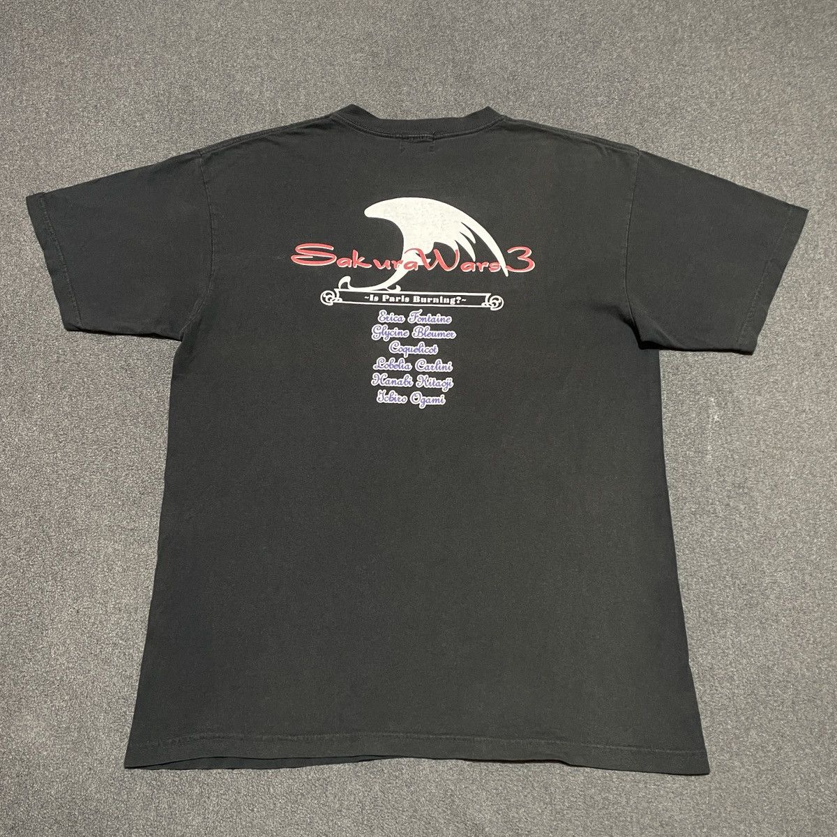 Japanese Brand Vintage Sakura Wars 3 Is Paris Burning ? Sega Game T-shirt Size US L / EU 52-54 / 3 - 1 Thumbnail