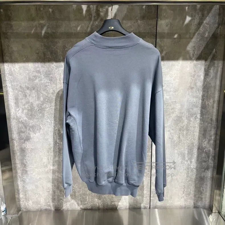 Balenciaga Balenciaga Haze Blue Portrait Sweatshirt Size US S / EU 44-46 / 1 - 2 Thumbnail