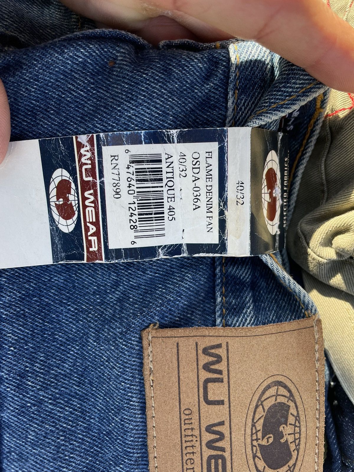 JNCO × Wu-Tang Clan Vintage Wu wear Jeans Size US 34 / EU 50 - 2 Thumbnail