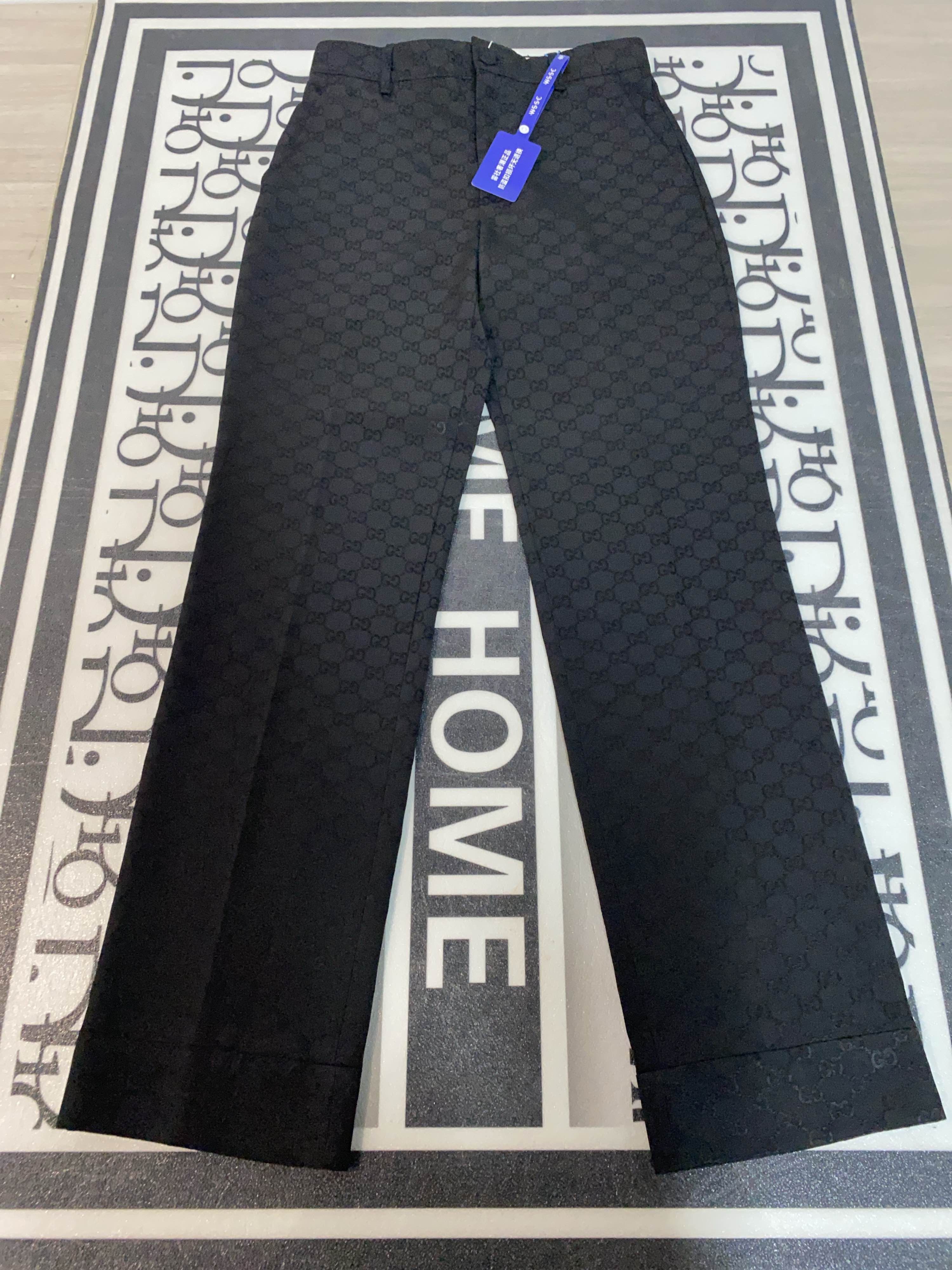 Gucci Gucci GG Monogram Canvas Pants Size 38 Size 26" / US 2 / IT 38 - 1 Thumbnail