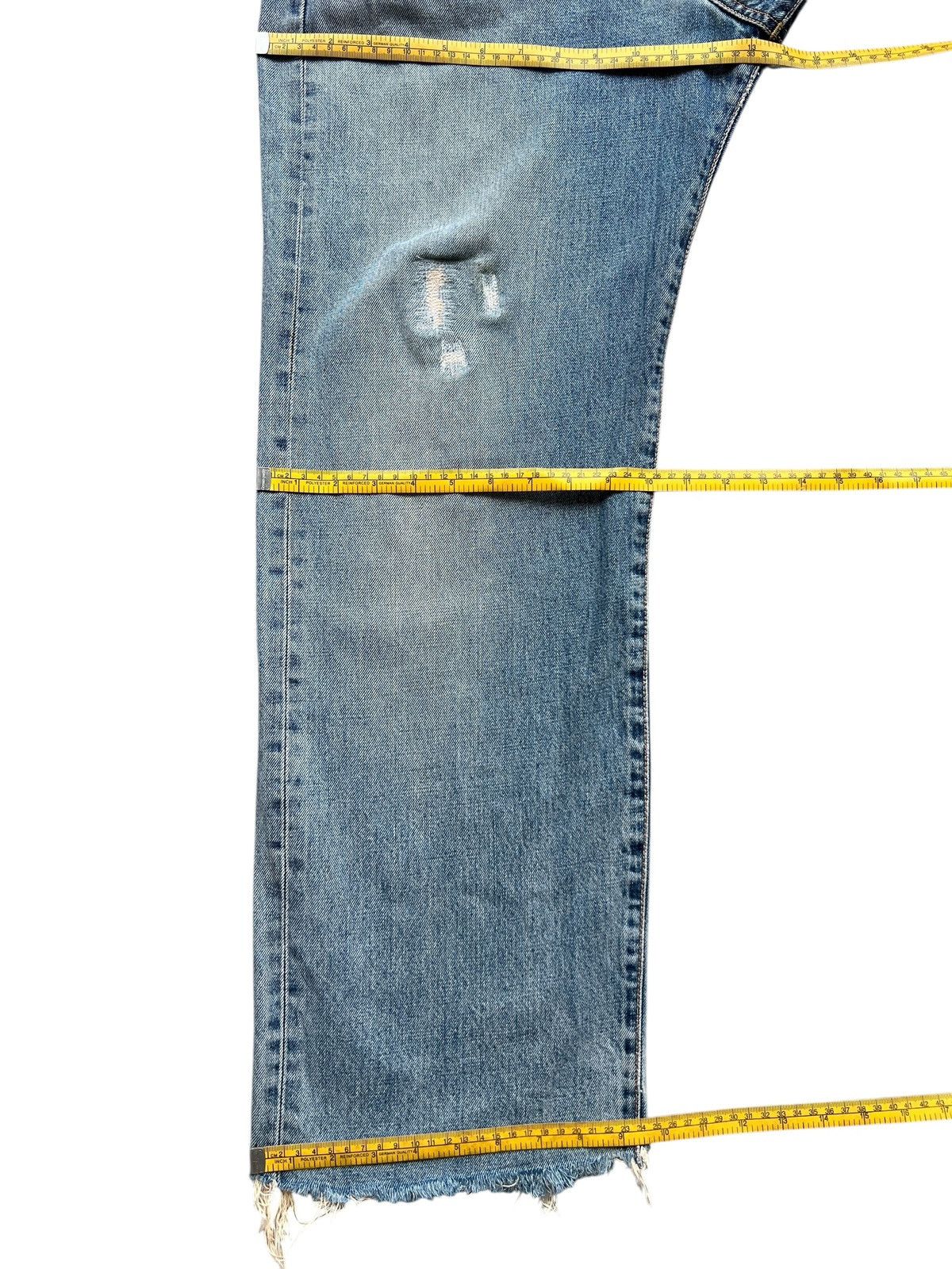 Edwin Vintage Edwin 505 Selvedge Distressed Denim Jeans 33 Size US 33 - 15 Thumbnail