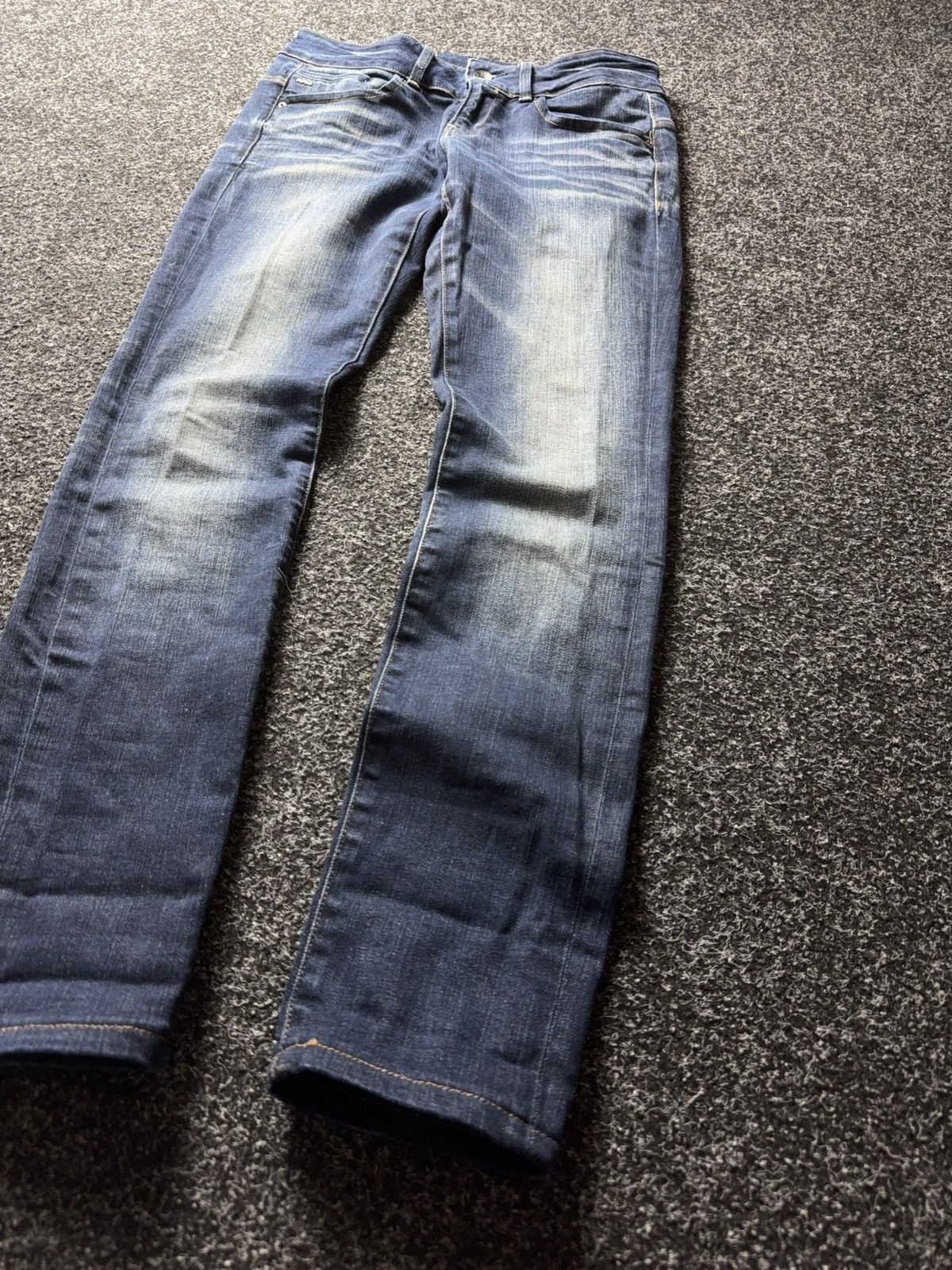 G-Star Y2K G-Star RAW Midge Cody Mid Skinny Jeans Distressed Wash Size 28" / US 6 / IT 42 - 3 Thumbnail