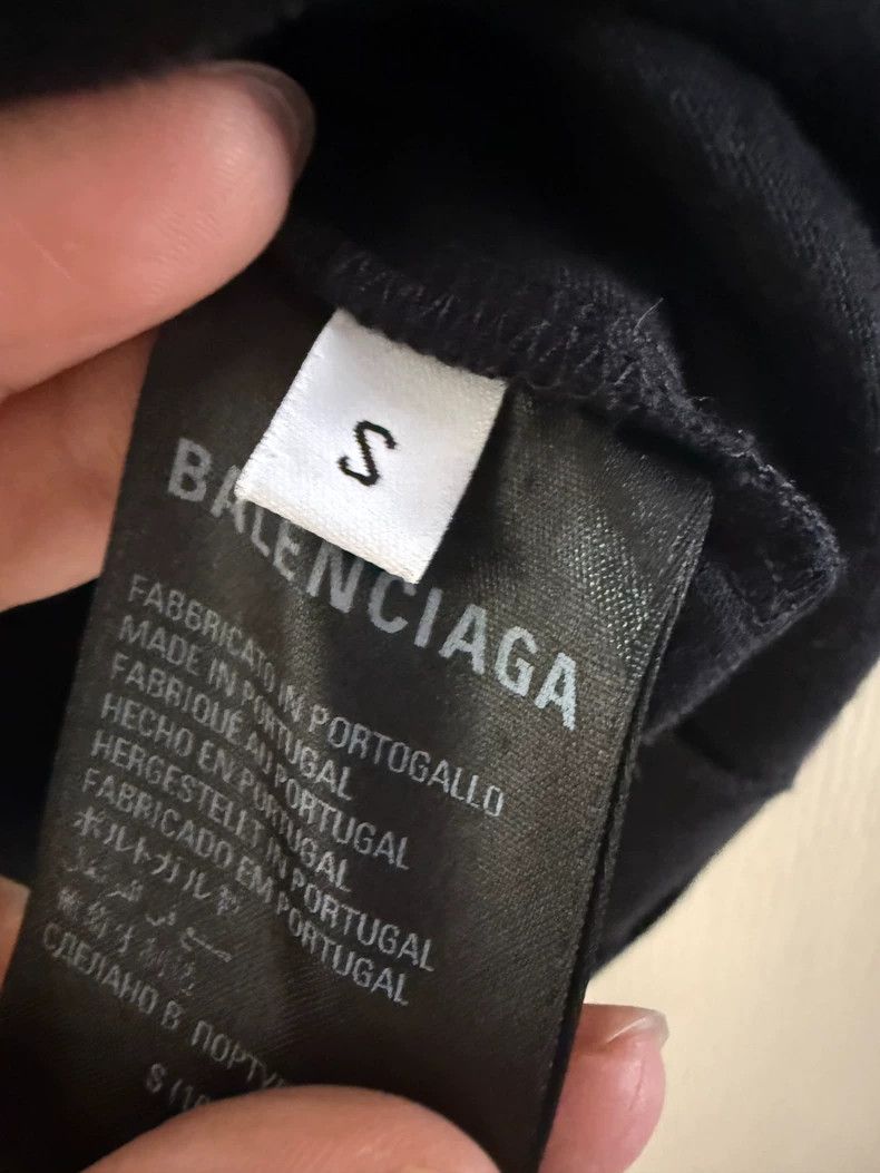 Balenciaga Balenciaga Black rhinestone lock short sleeve Size US S / EU 44-46 / 1 - 4 Thumbnail