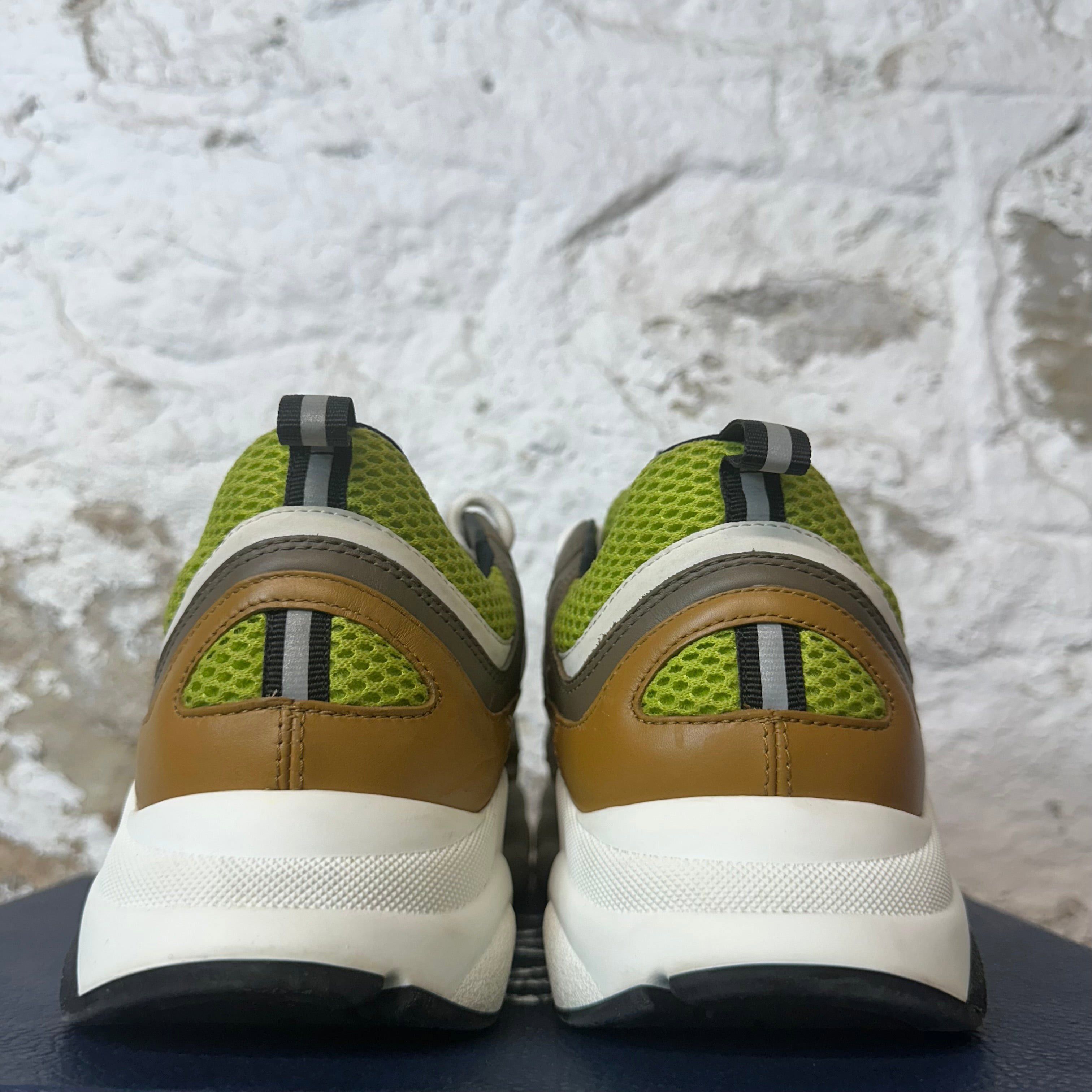 Dior Dior B22 Brown White Green Sneaker Sz 12 (45) Size US 12 / EU 45 - 5 Thumbnail