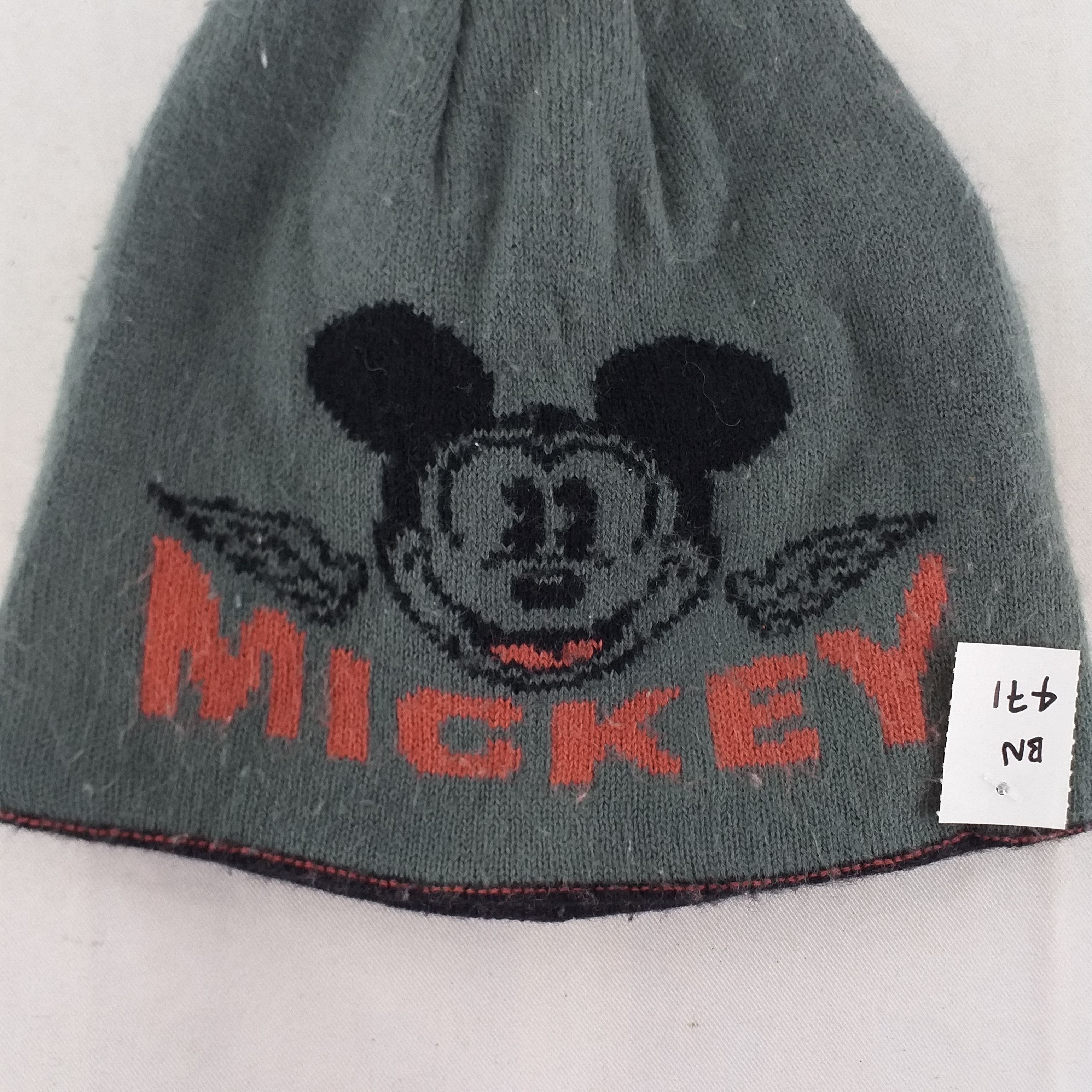 Japanese Brand Mickey Mouse Snowcap Hat Beanie -BN471 Size ONE SIZE - 4 Thumbnail