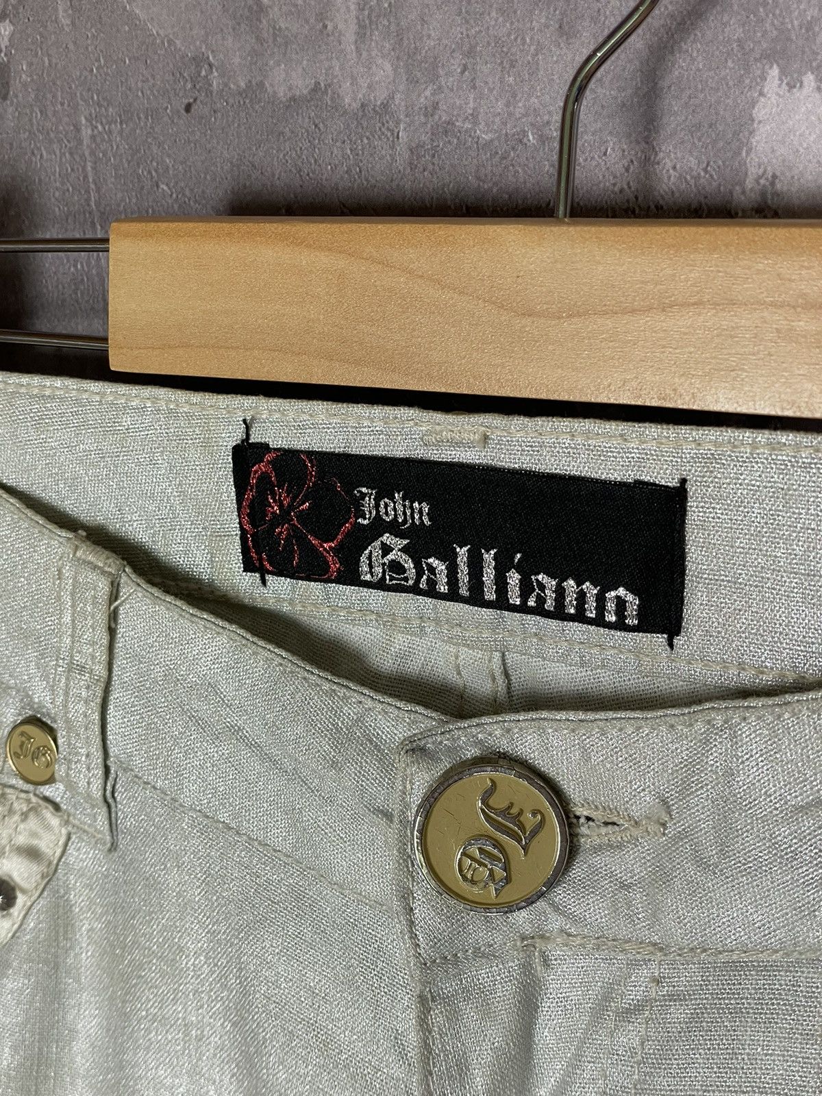 John Galliano × Vintage John Galliano Vintage Streetwear Pants Size 30" / US 8 / IT 44 - 8 Thumbnail