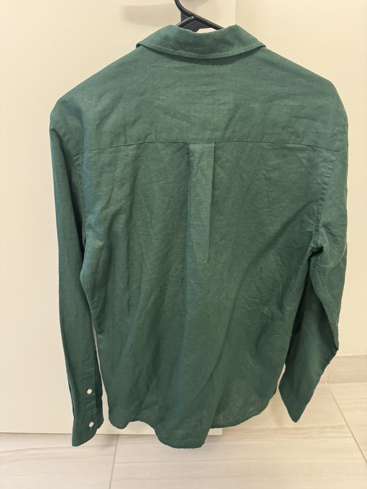 Zara NEW Zara Green Linen Button Up Size US S / EU 44-46 / 1 - 2 Thumbnail