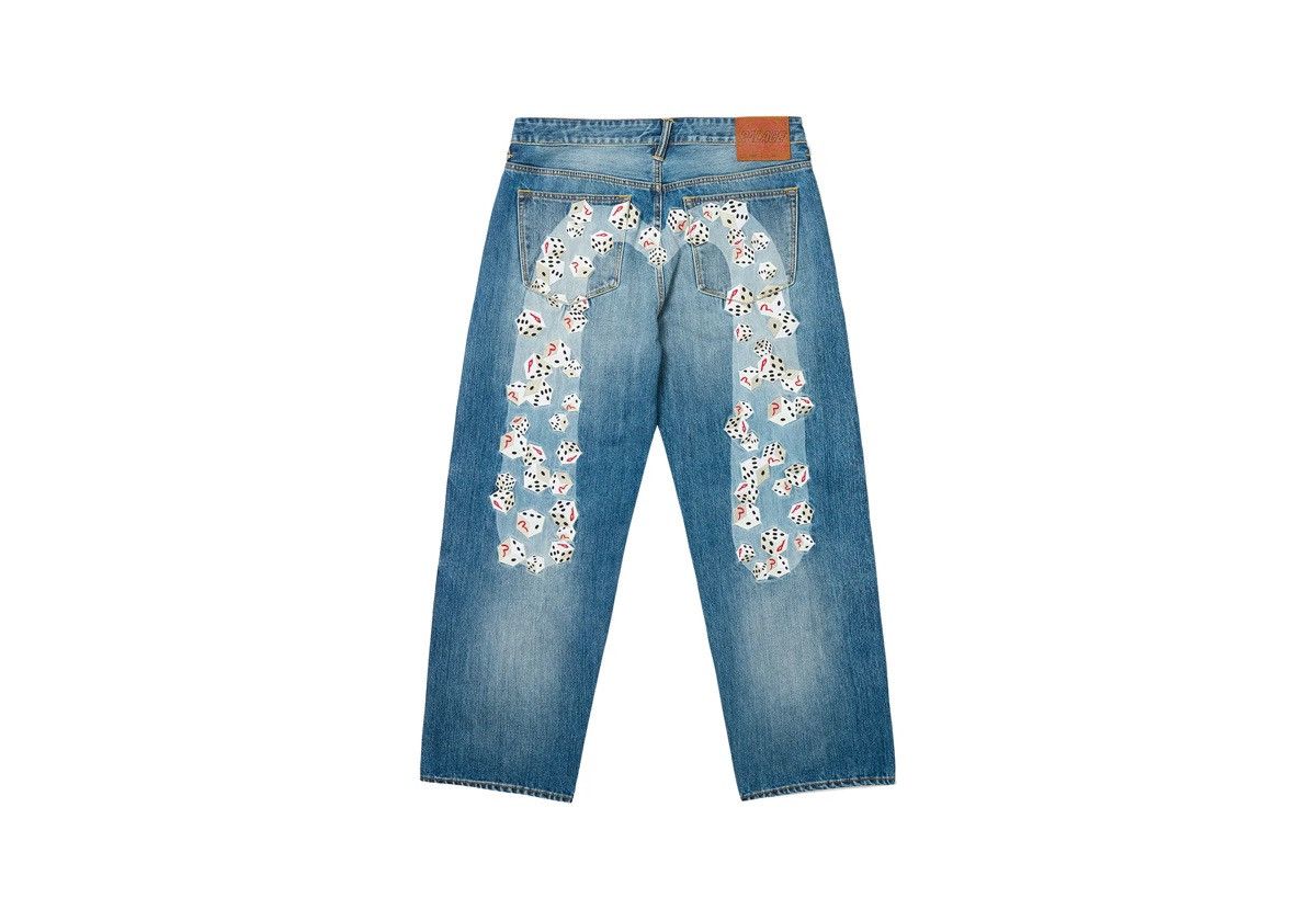 パンツ PALACE EVISU DENIM JEANS 32 Palace Evisu Dice Denim Jean Raw - Palace Evisu 2024