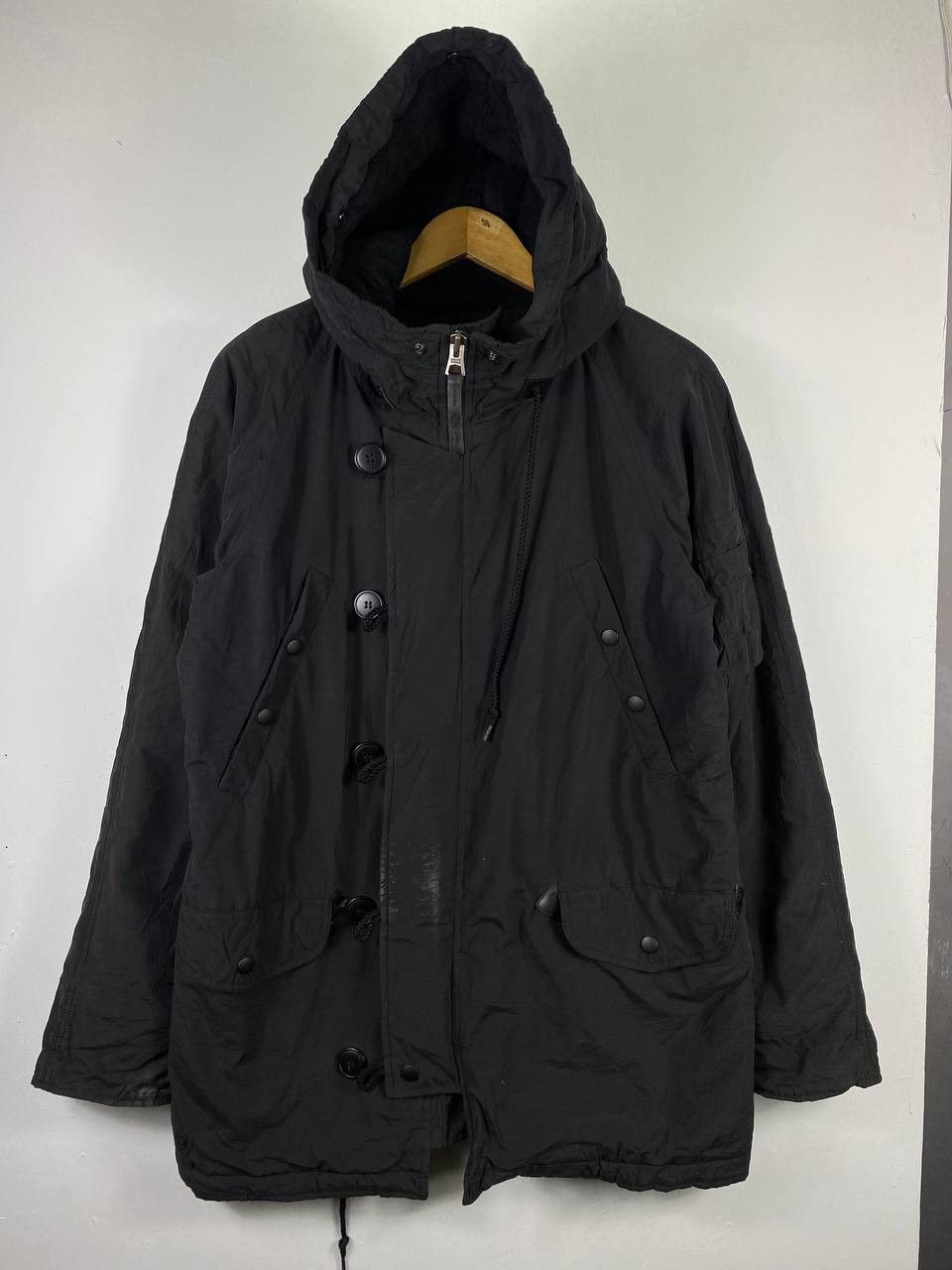Alpha Industries vintage alpha industries long bomber jacket nice design Size US M / EU 48-50 / 2 - 1 Thumbnail