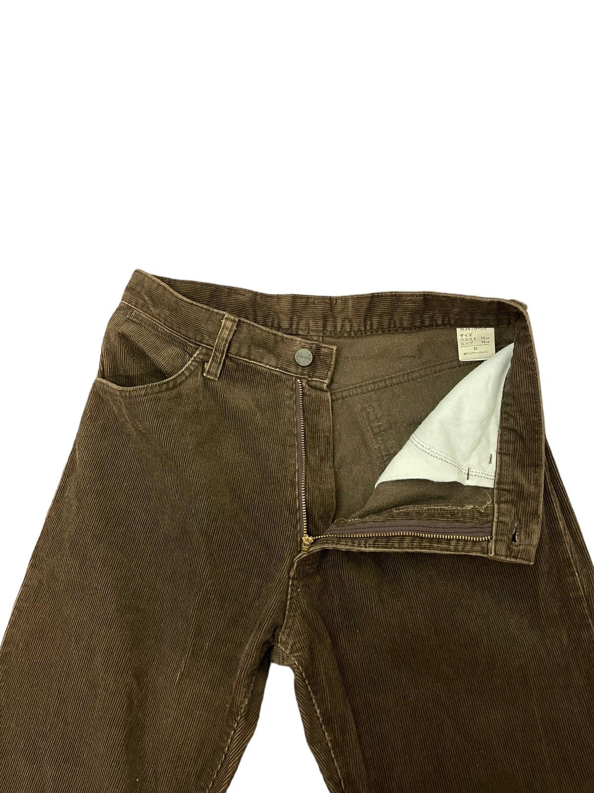 Japanese Brand Flare Jeans Wrangler Japan Corduroy Boot Cut 8🟦5 Size US 29 - 17 Thumbnail