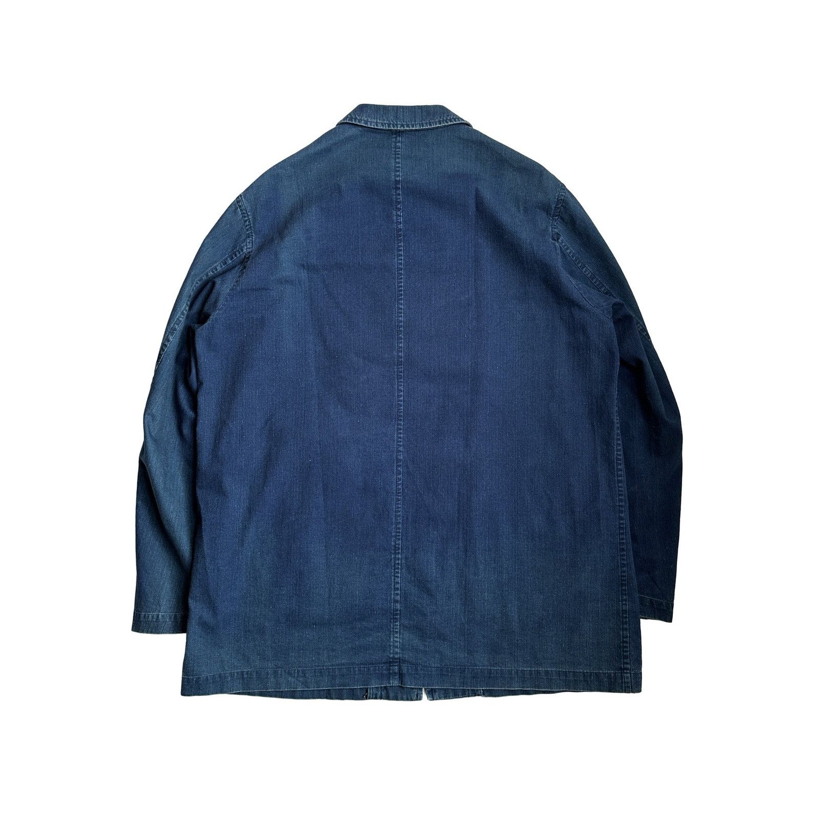 Yohji Yamamoto Yohji Yamamoto Zip Chore Coat Size US L / EU 52-54 / 3 - 3 Thumbnail