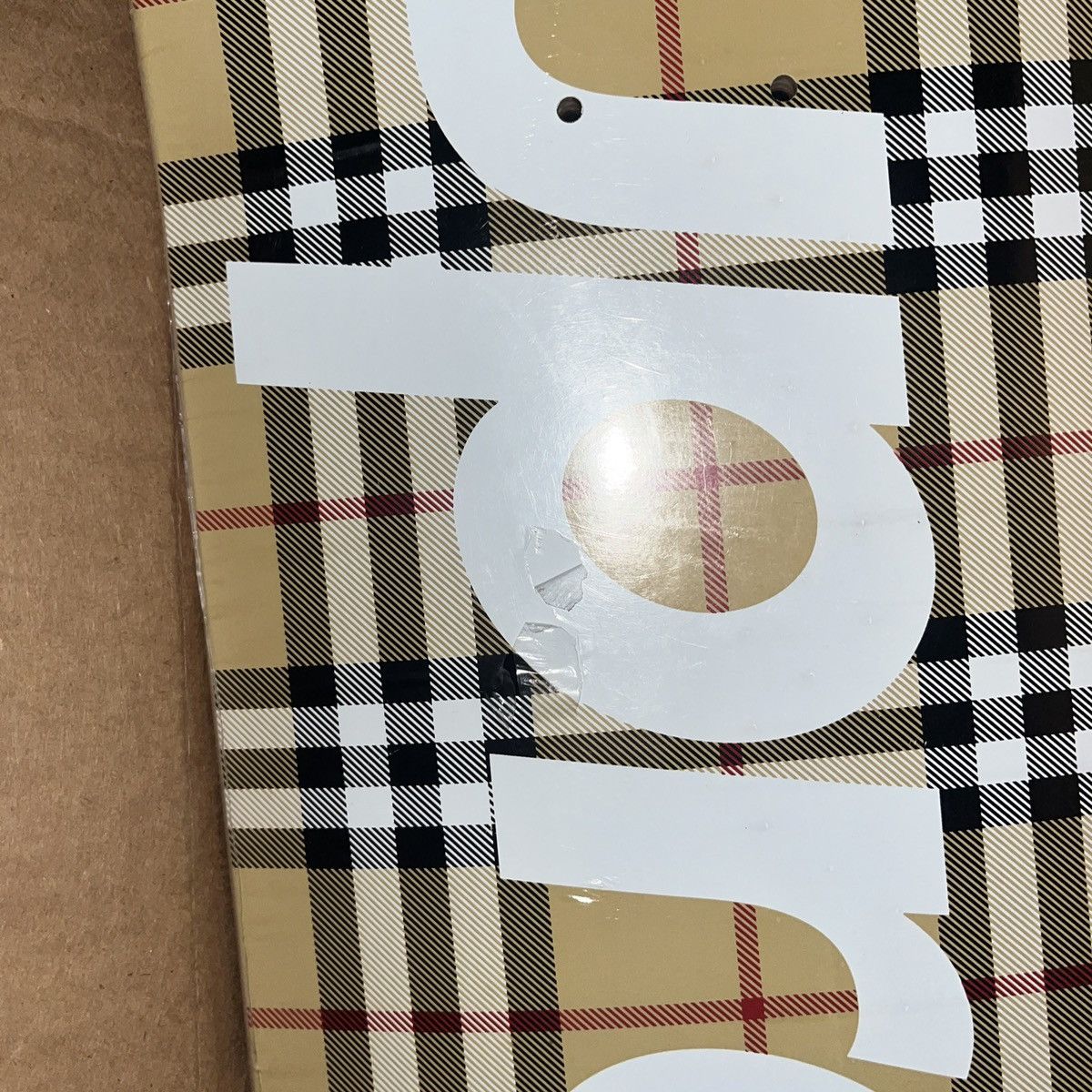 Supreme Supreme Burberry Deck Size ONE SIZE - 7 Thumbnail