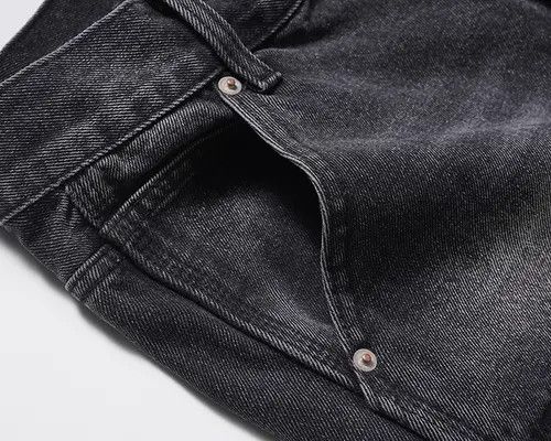 VIBE Ragged Edge Lodging Denim Shorts Size US 30 / EU 46 - 6 Thumbnail