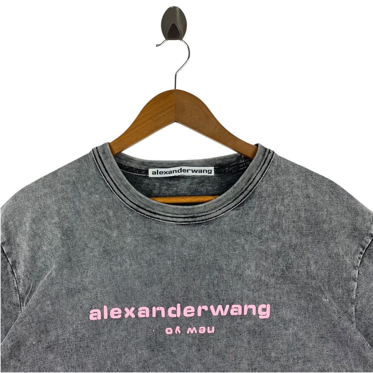 Alexander Wang ALEXANDER WANG spellout centre tee Size US L / EU 52-54 / 3 - 2 Thumbnail