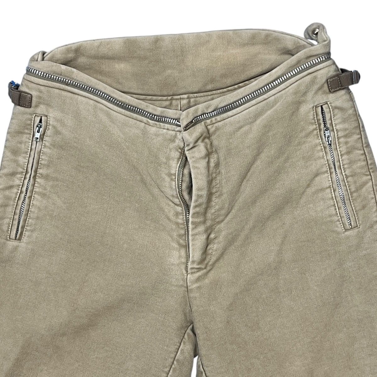 Helmut Lang HELMUT LANG 1999AW Vintage Moleskin Astro Biker Pants Size US 44 / EU 60 - 7 Thumbnail