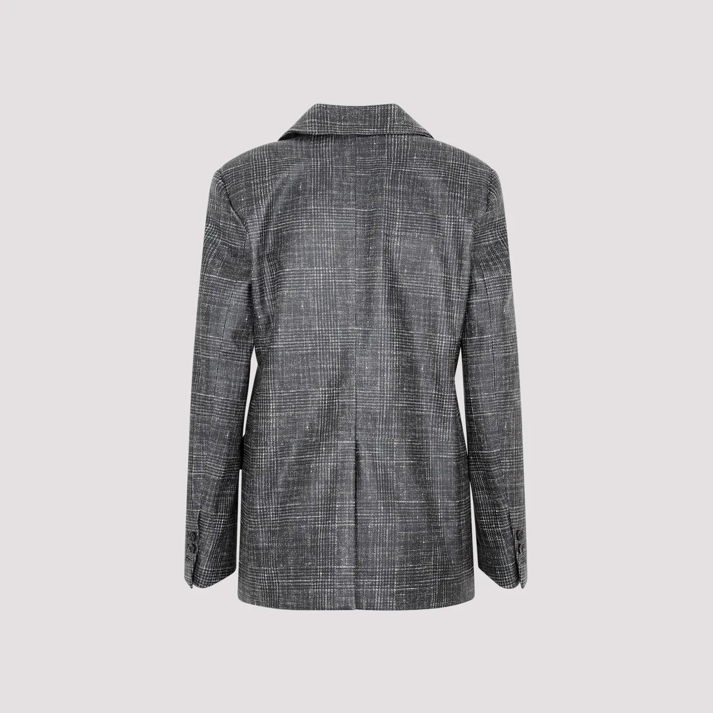 Bottega Veneta o1y0725 Blazer in Black/White Size XS / US 0-2 / IT 36-38 - 2 Thumbnail